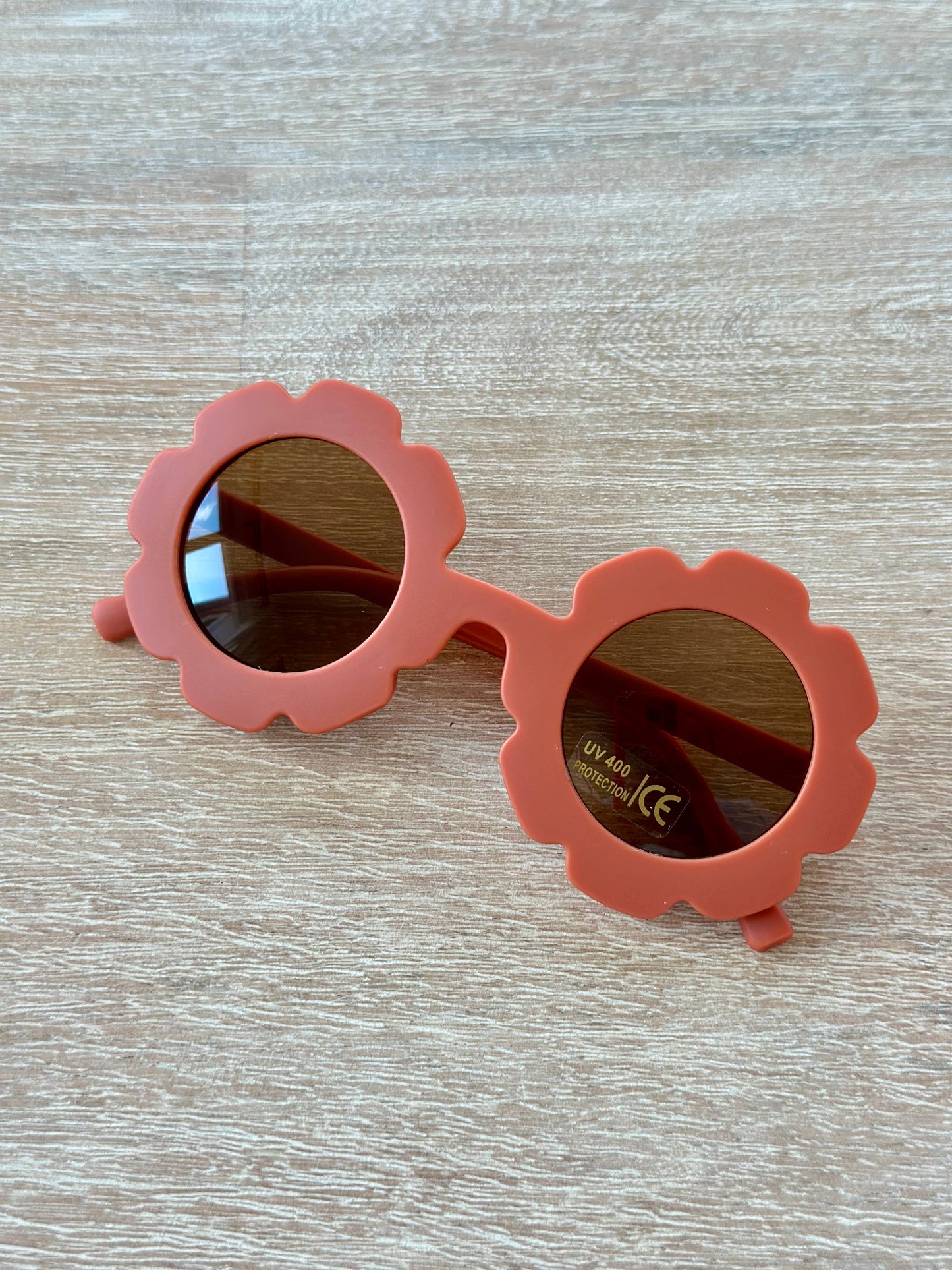 Children's Kid-Sized Sunglasses: Matte Tangerine