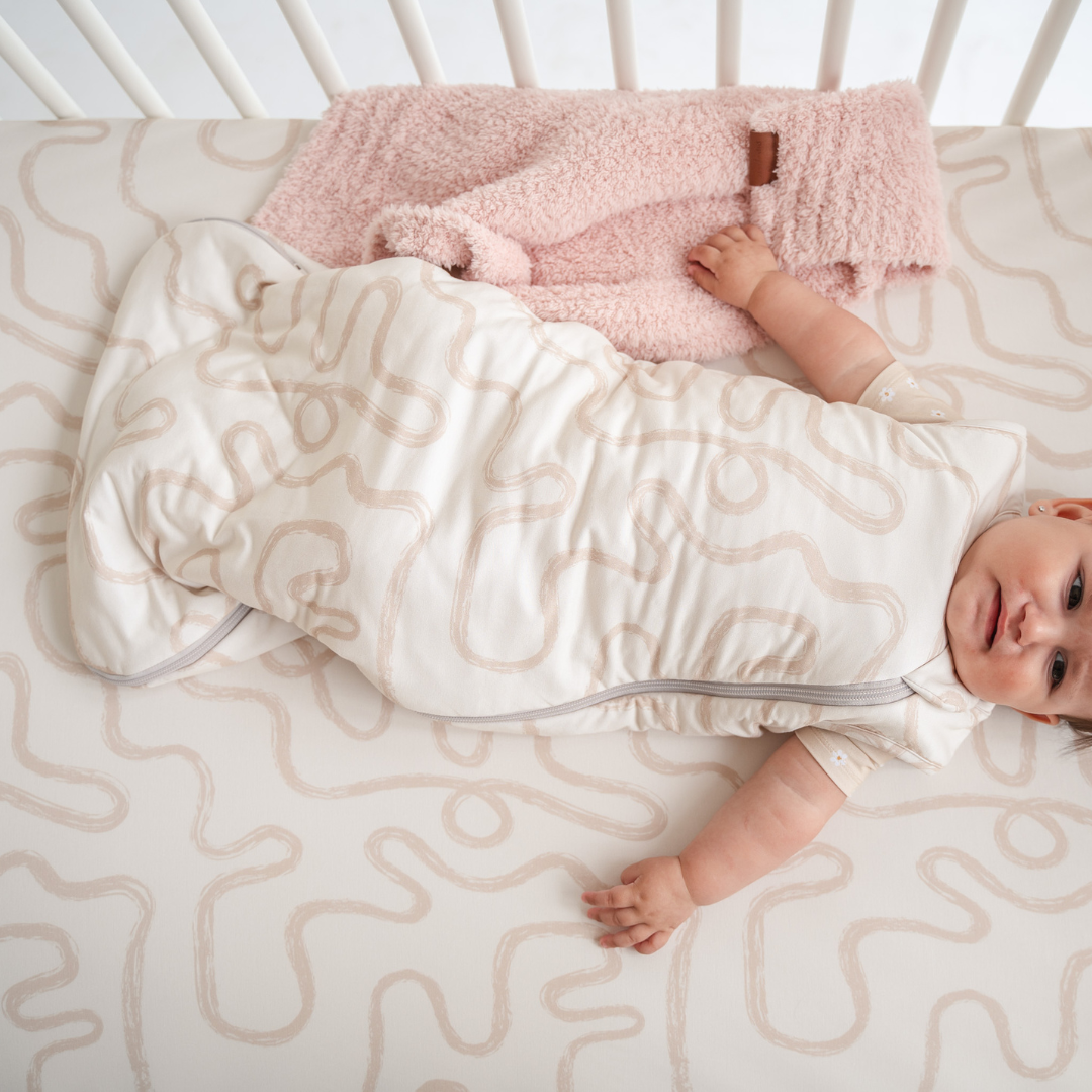 Bamboo Sleep Bags | 1.0 TOG | LE Prints: Powder Grid / 6-18M