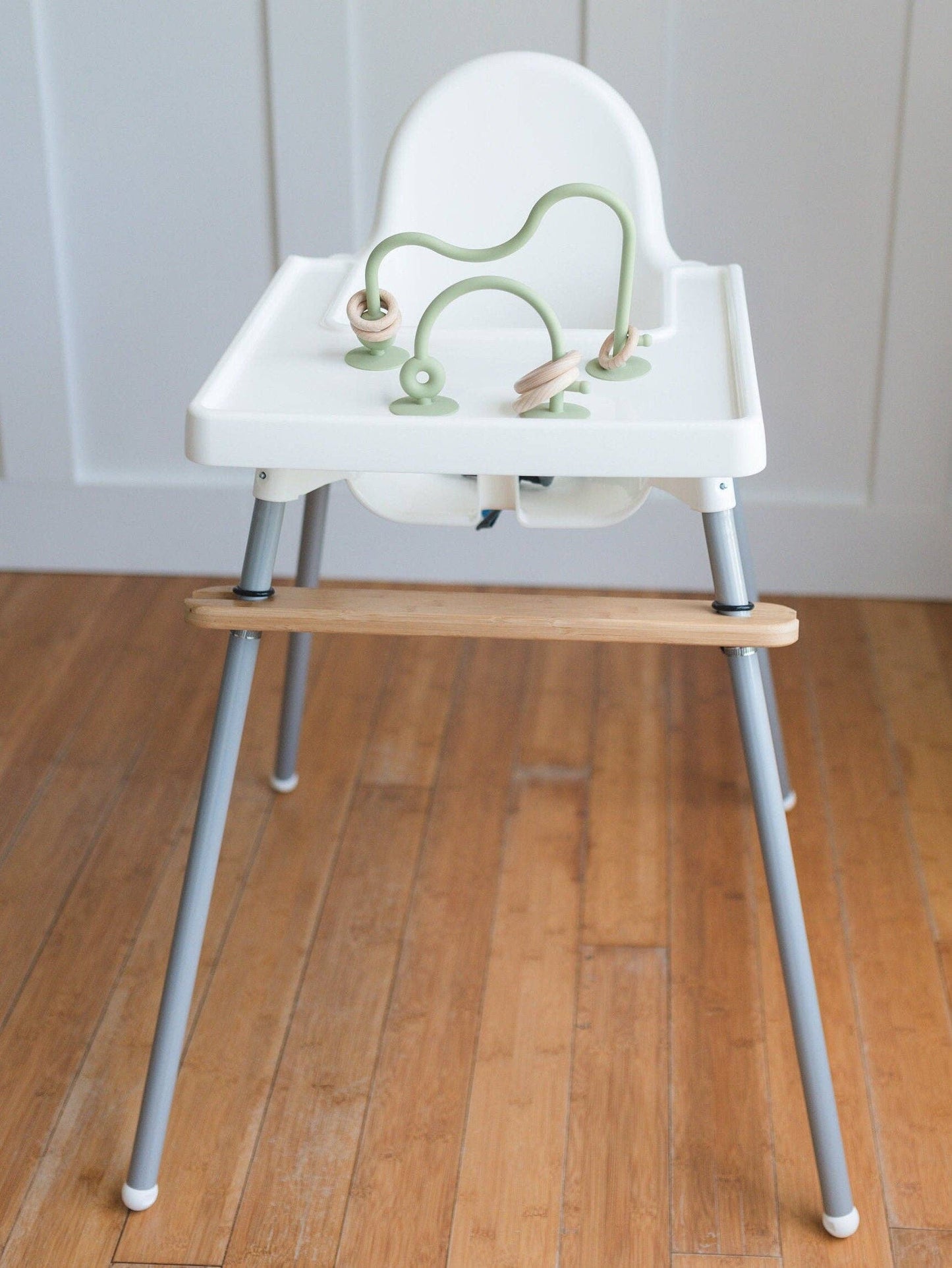 Silicone Highchair Toy: Dusty Rose
