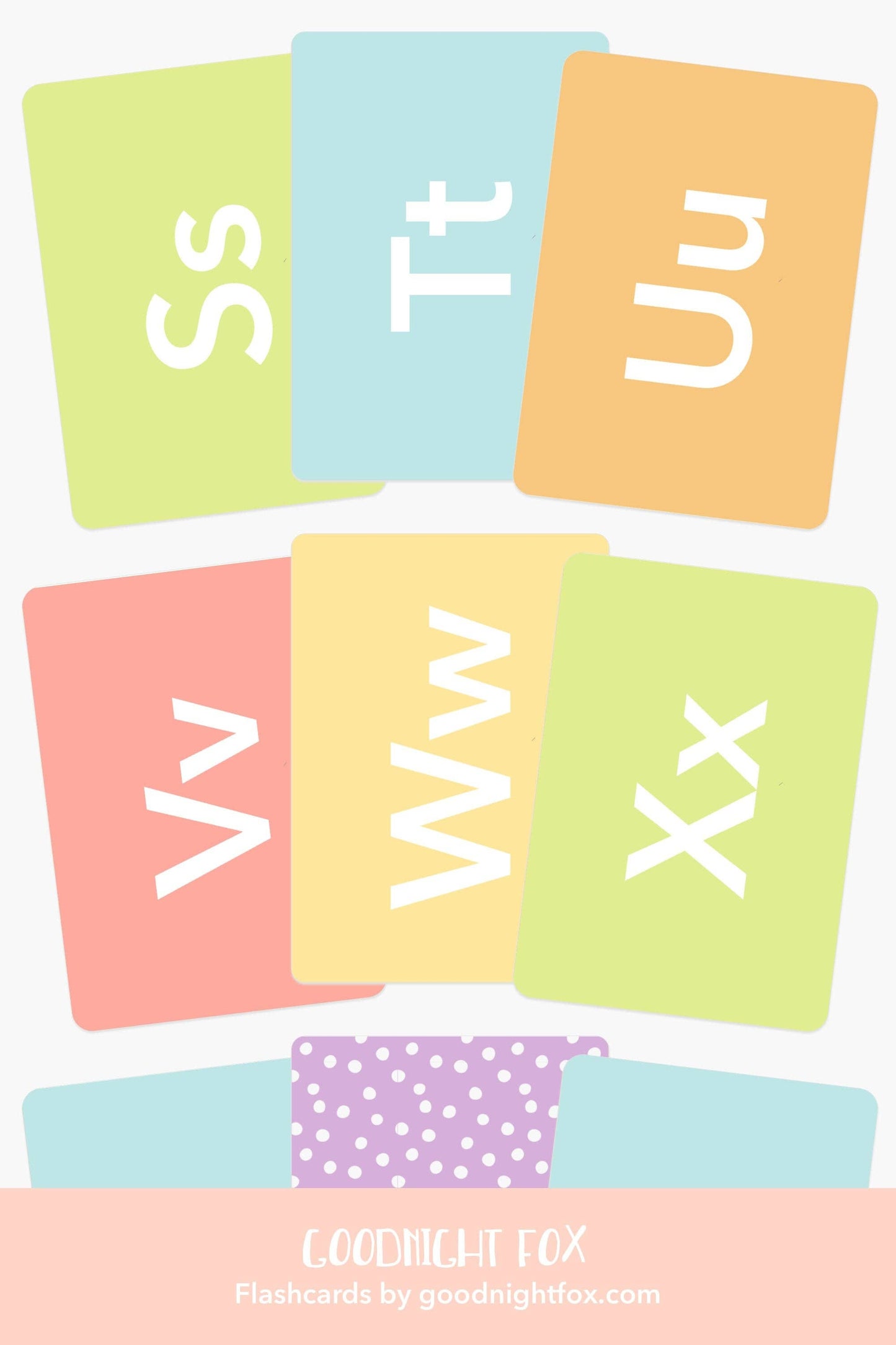 Letters Flash Cards