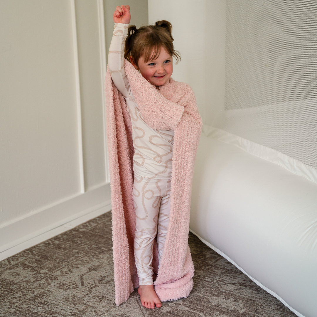 Plush Toddler Blankets | 30" x 40": Plush - Cheetah