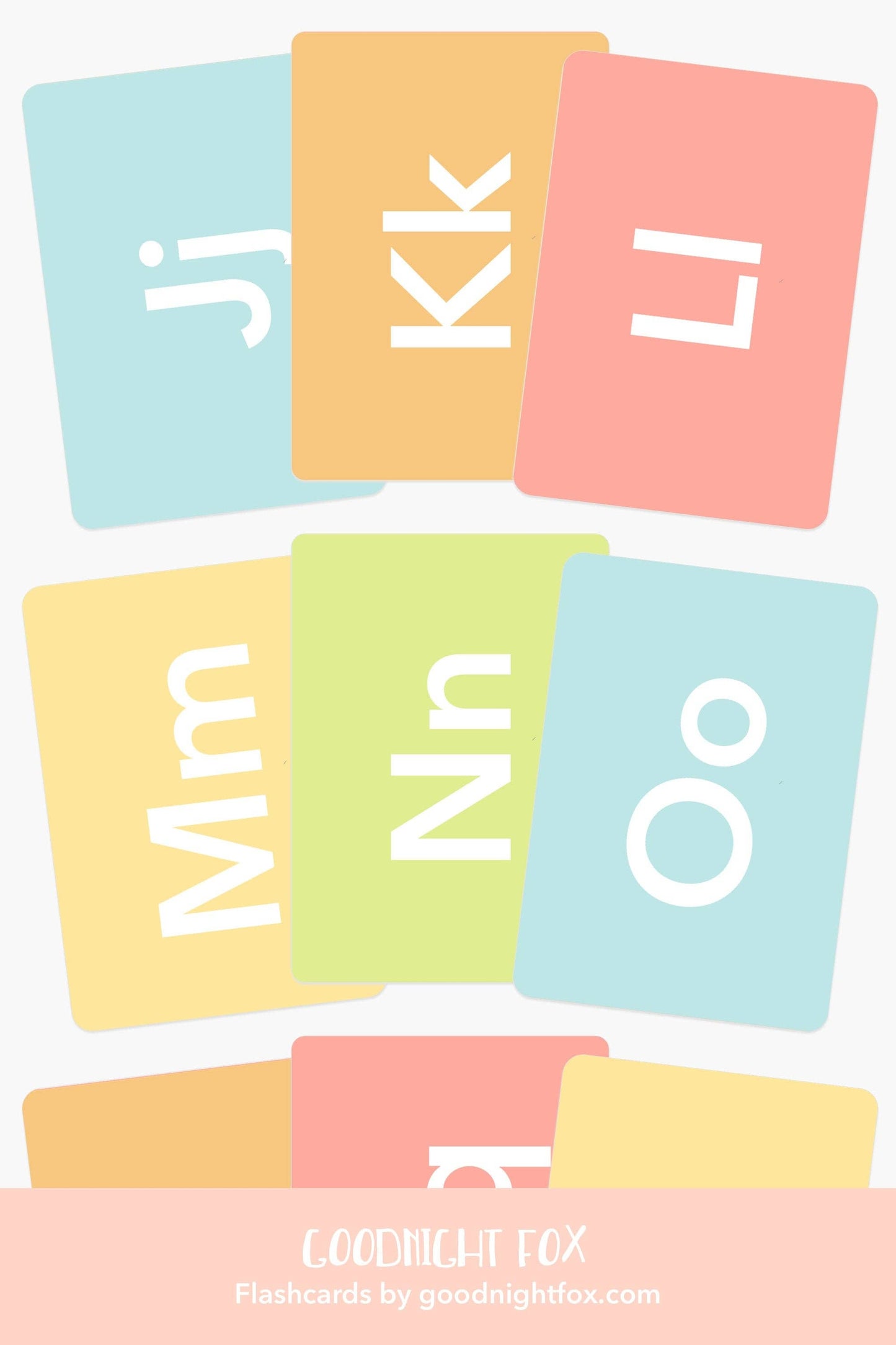 Letters Flash Cards
