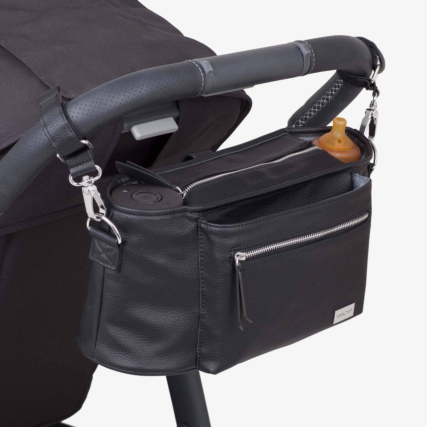 VANCHI Stroller Caddy - Black