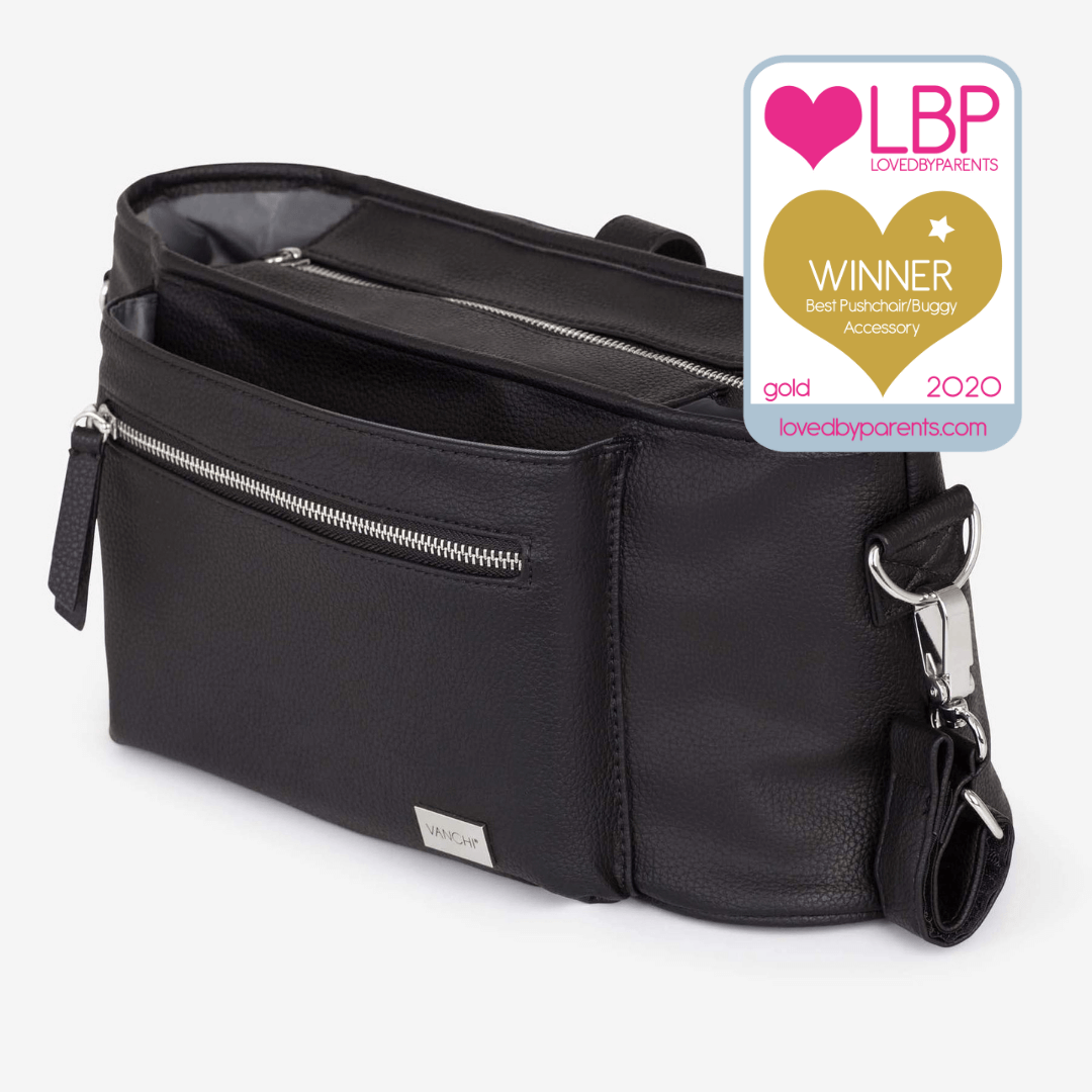 VANCHI Stroller Caddy - Black