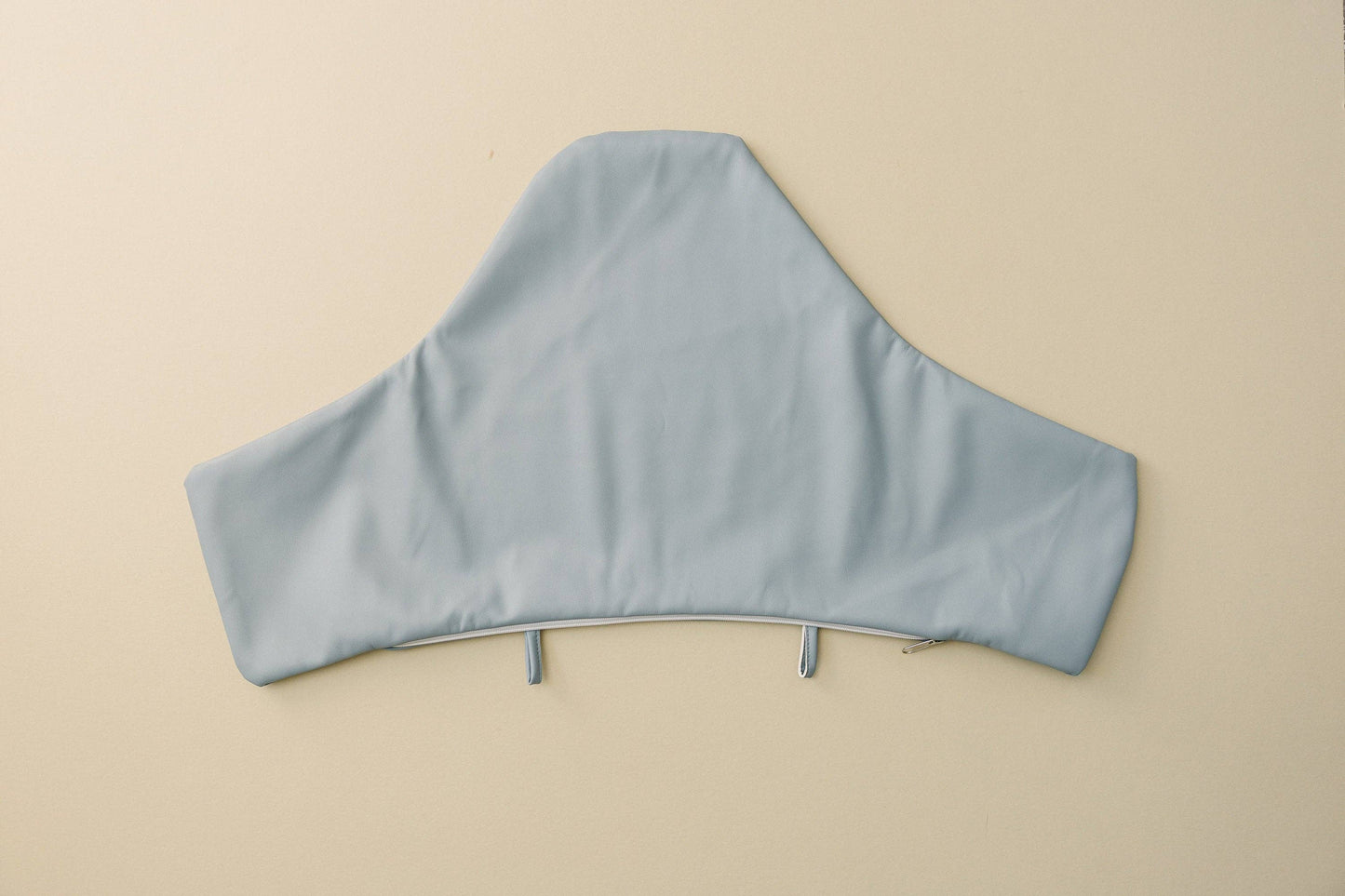 Blue Vegan Leather Cushion Cover for IKEA Antilop Highchair: Cushion + Cover