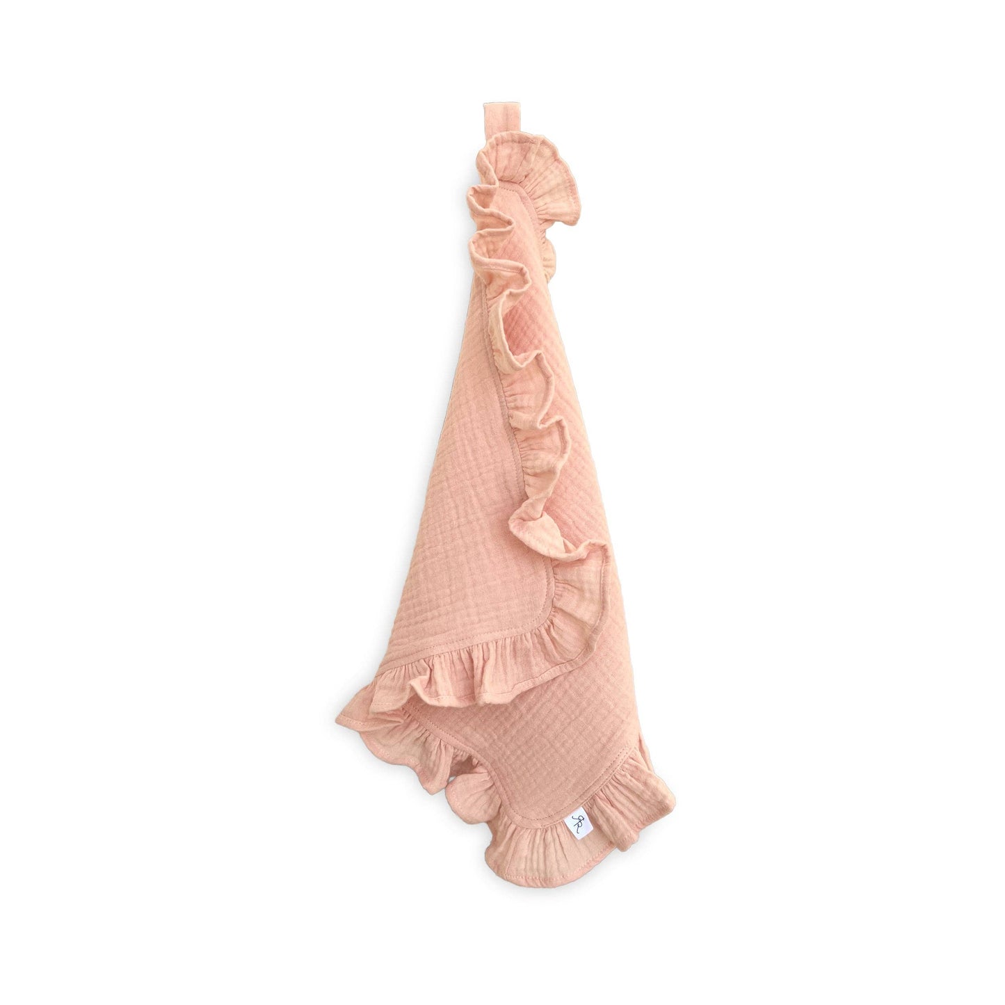 Cutie Lovey (Muslin Lovey): Ruffle Peachy
