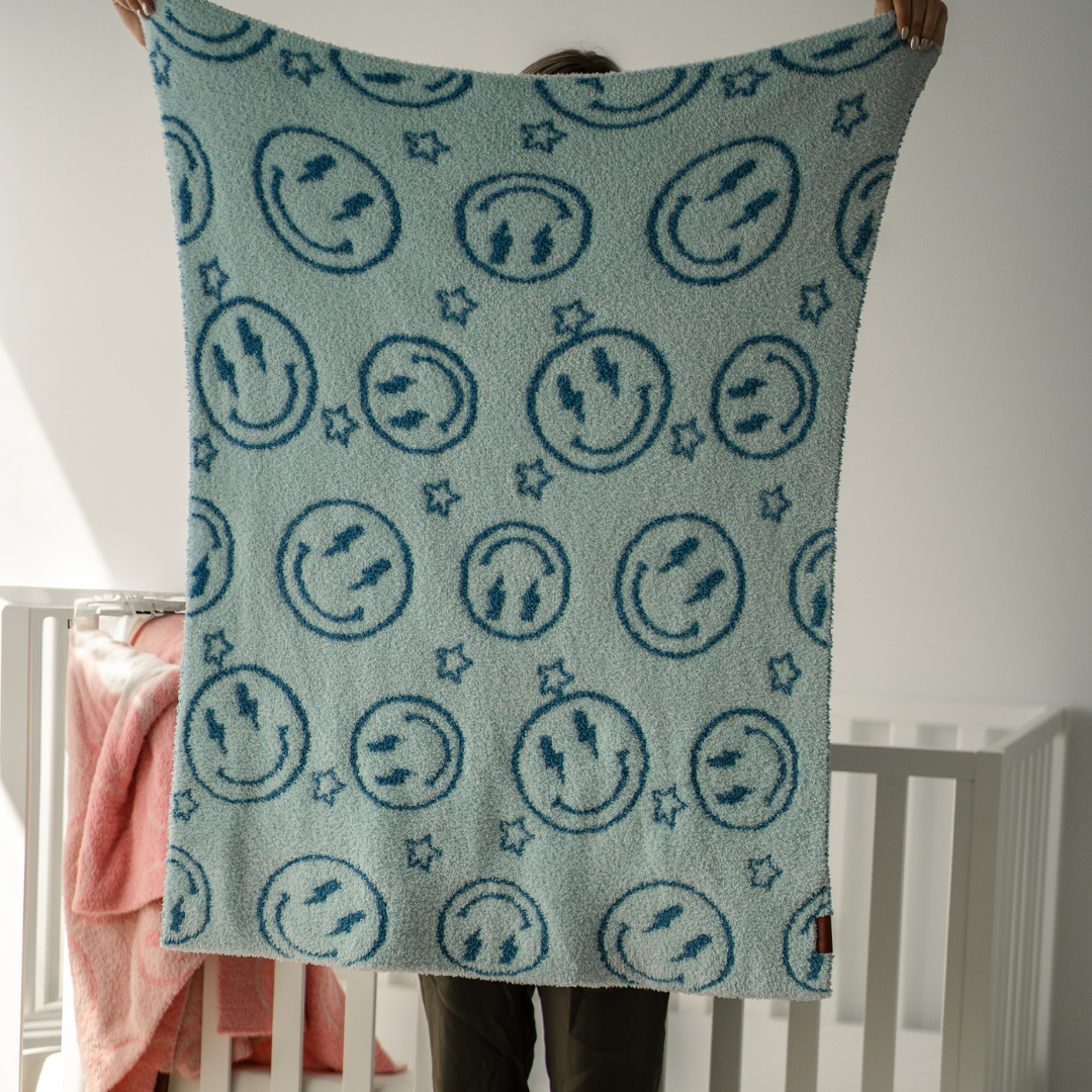 Plush Toddler Blankets | 30" x 40": Plush - Bow