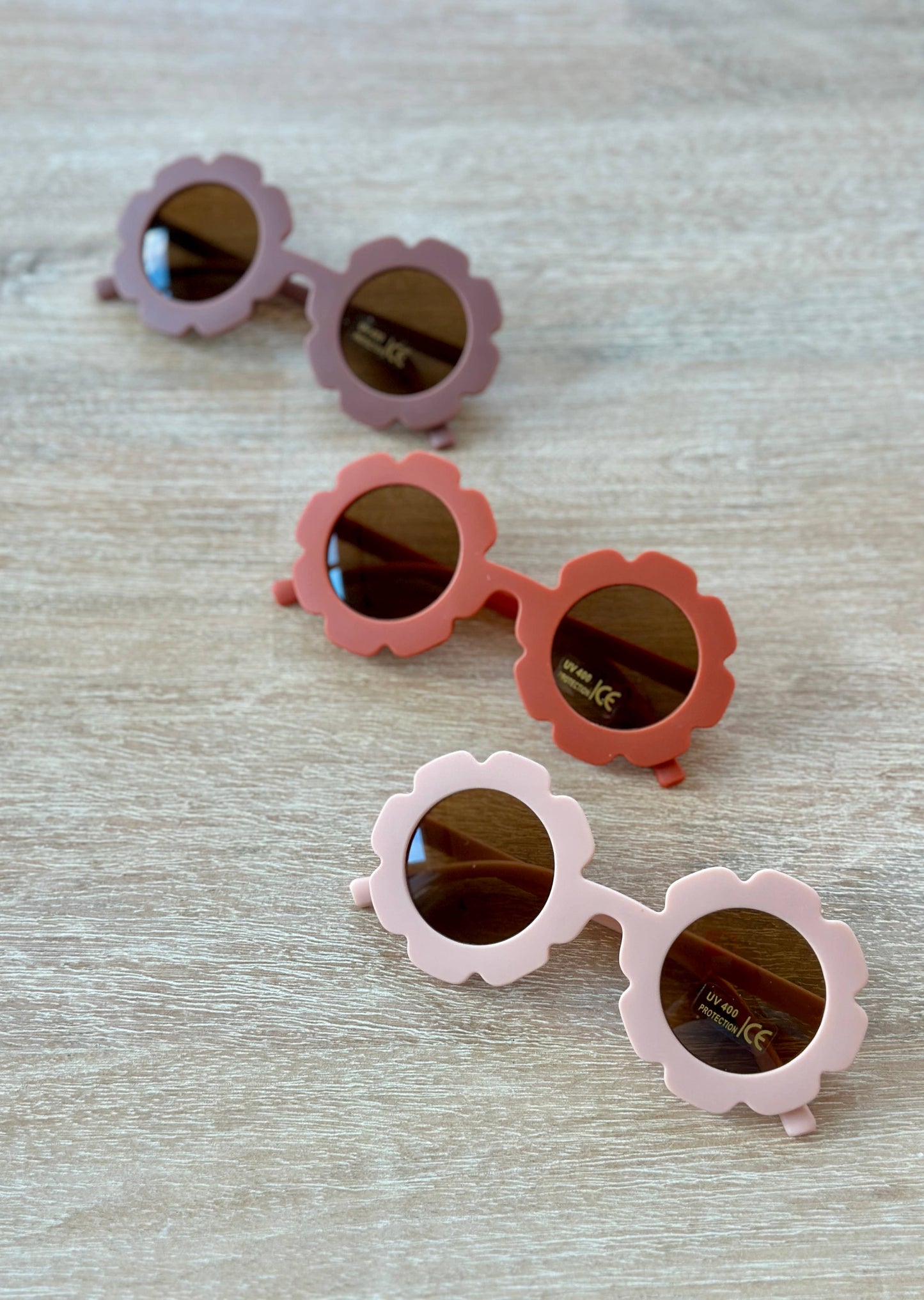 Children's Kid-Sized Sunglasses: Matte Tangerine