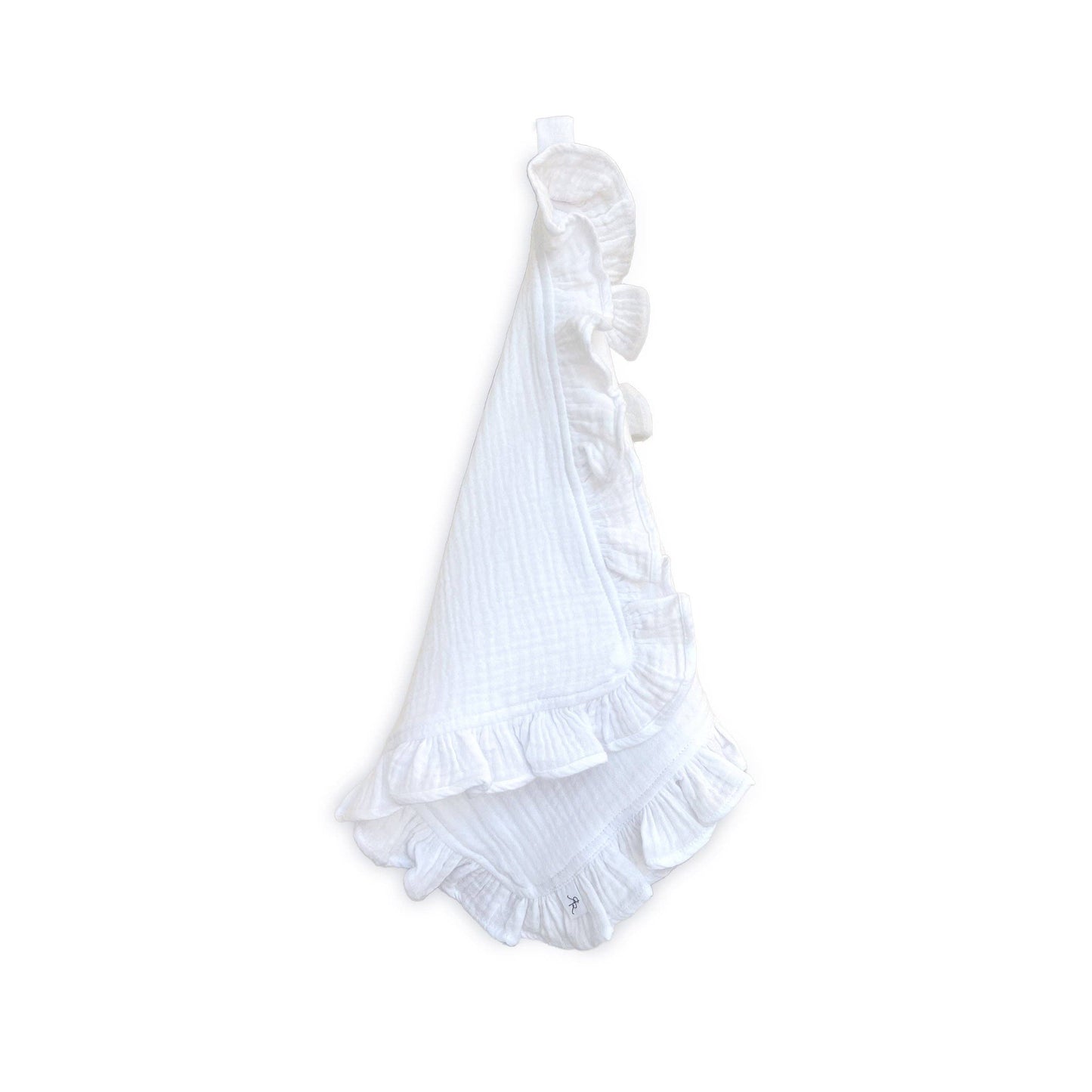 Cutie Lovey (Muslin Lovey): Ruffle Peachy