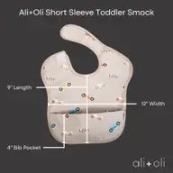 Smock Bibs - Flowers + Sand