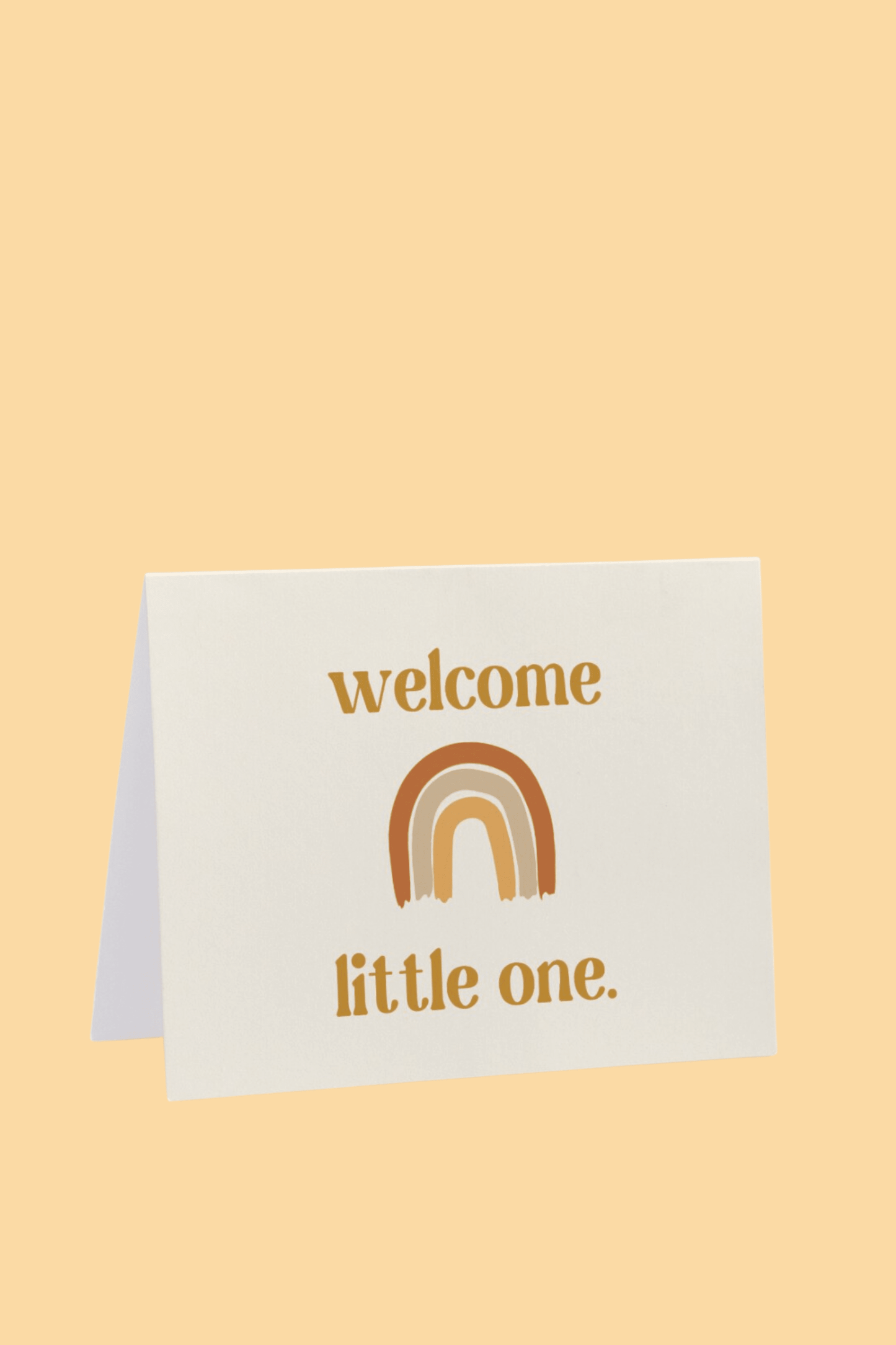 Greeting Card: Welcome Little One