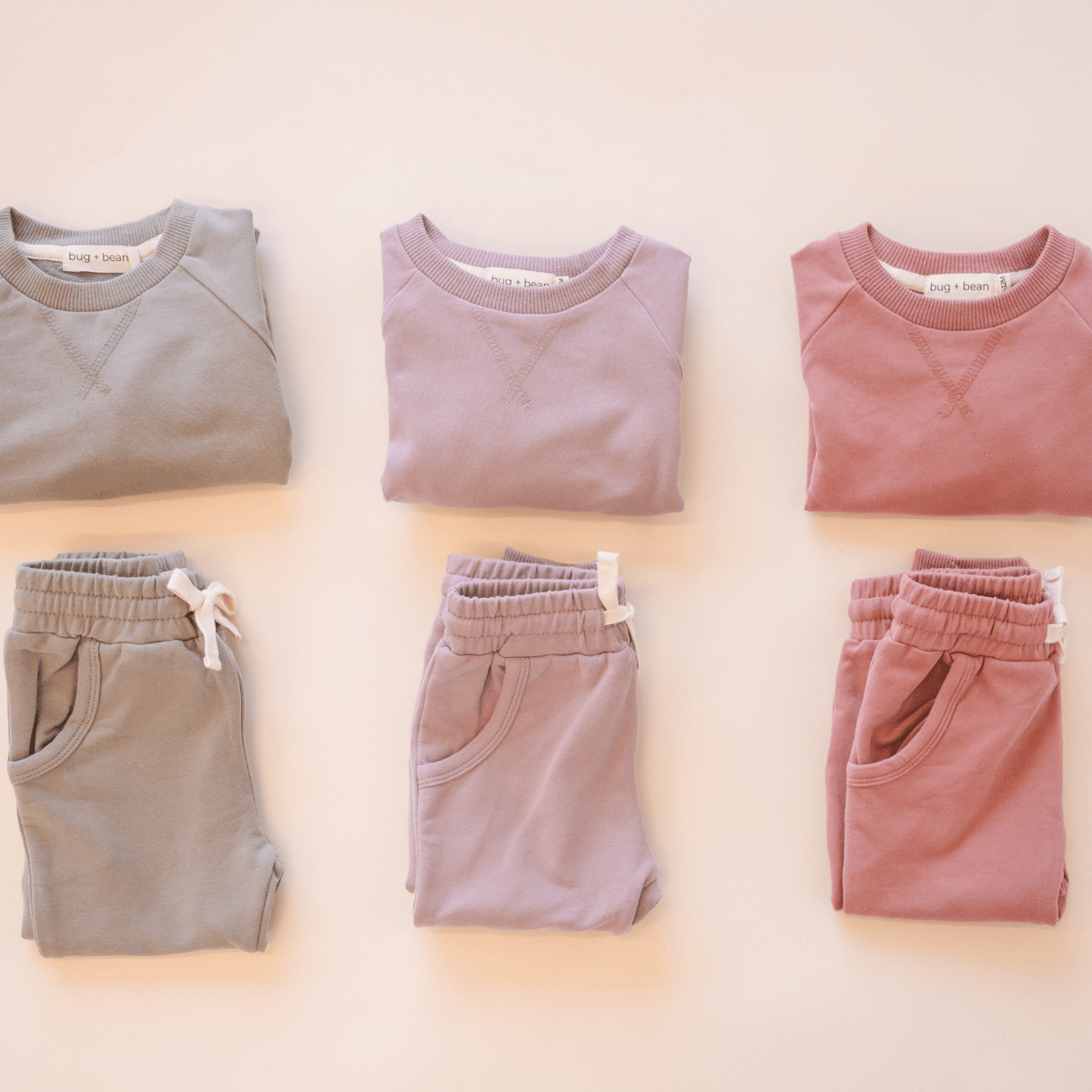 Sweatshirt + Jogger Matching Set | Brick: 4-5y