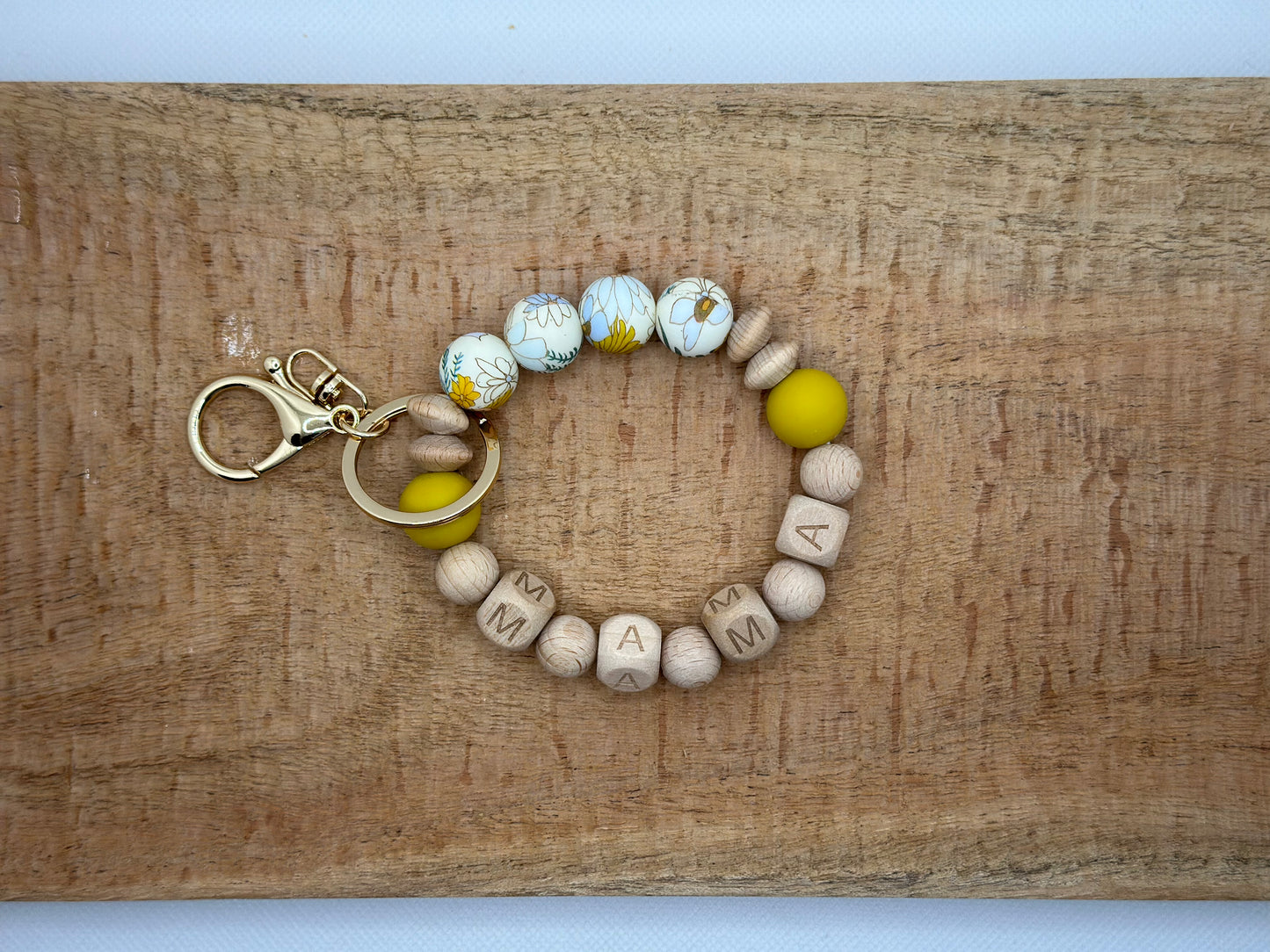Round Mama Keychains