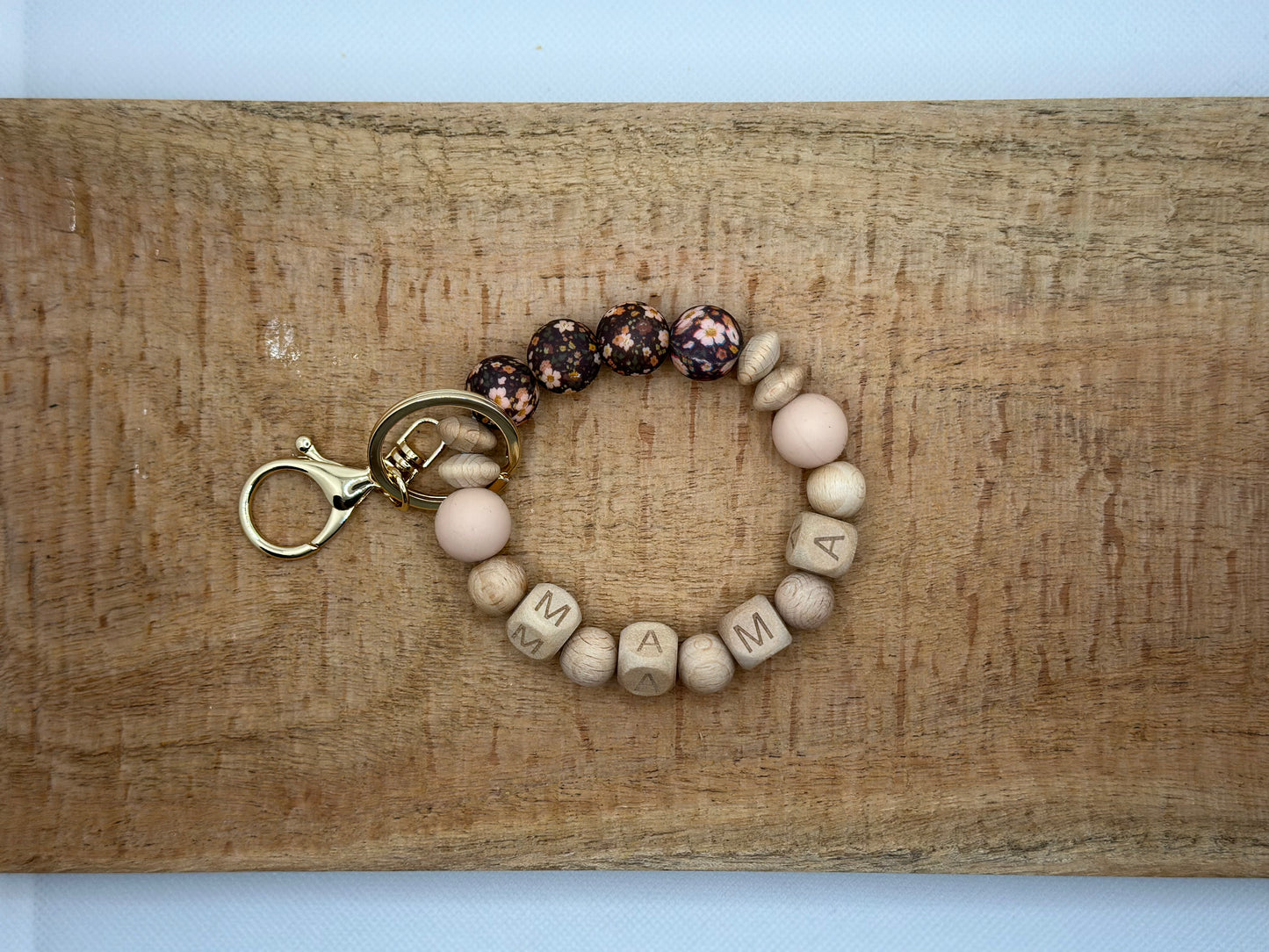 Round Mama Keychains