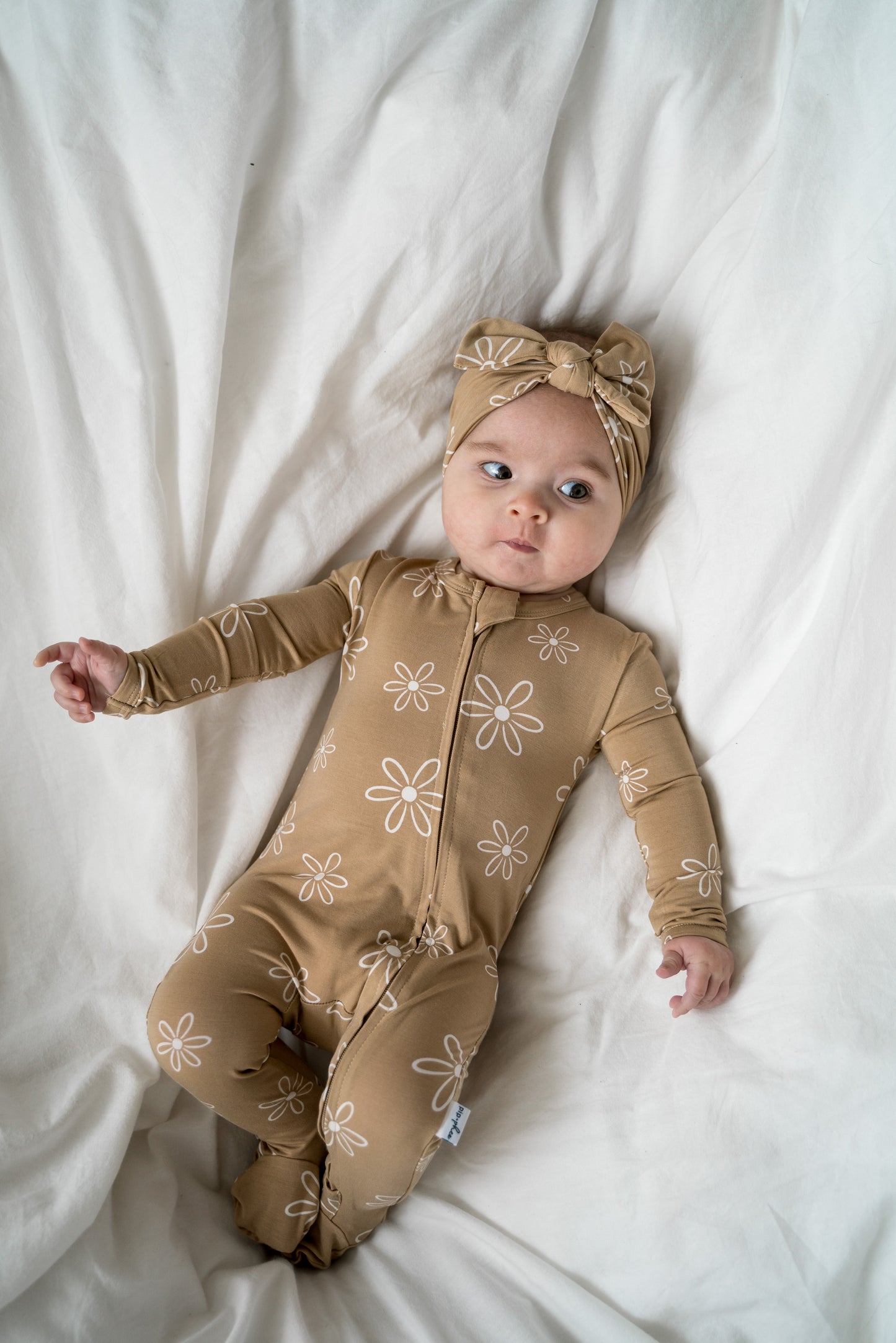 Bamboo Footed Sleeper | Cafe Floral
