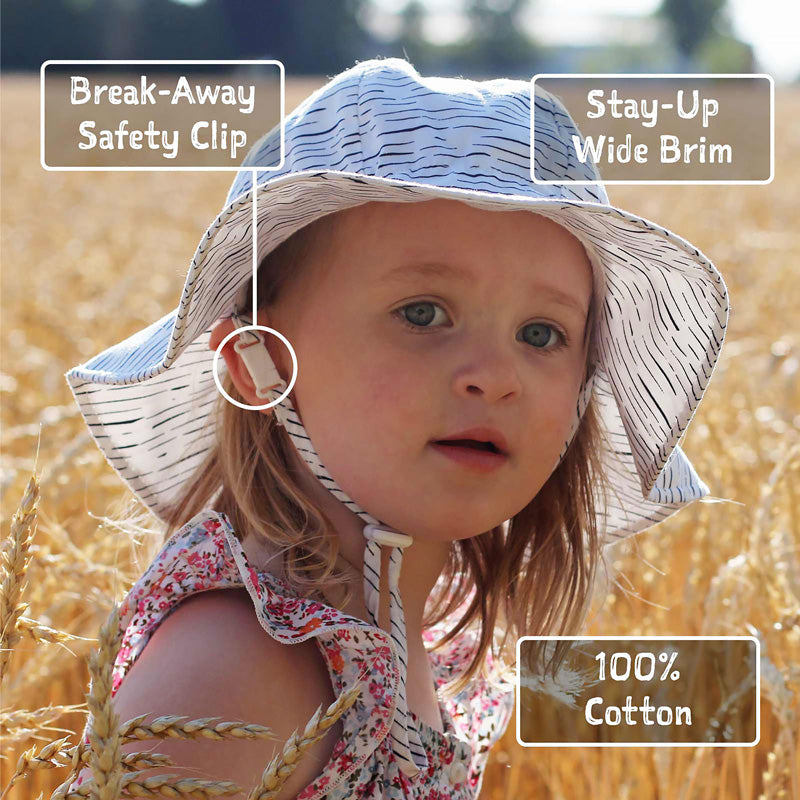 Purple Daisy - Floppy Hat