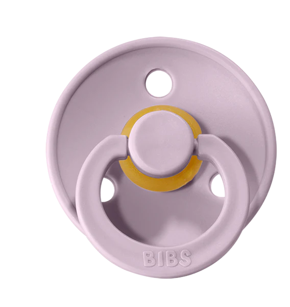 BIBS Pacifier Original COLOUR Latex 2 PK Dusky Lilac