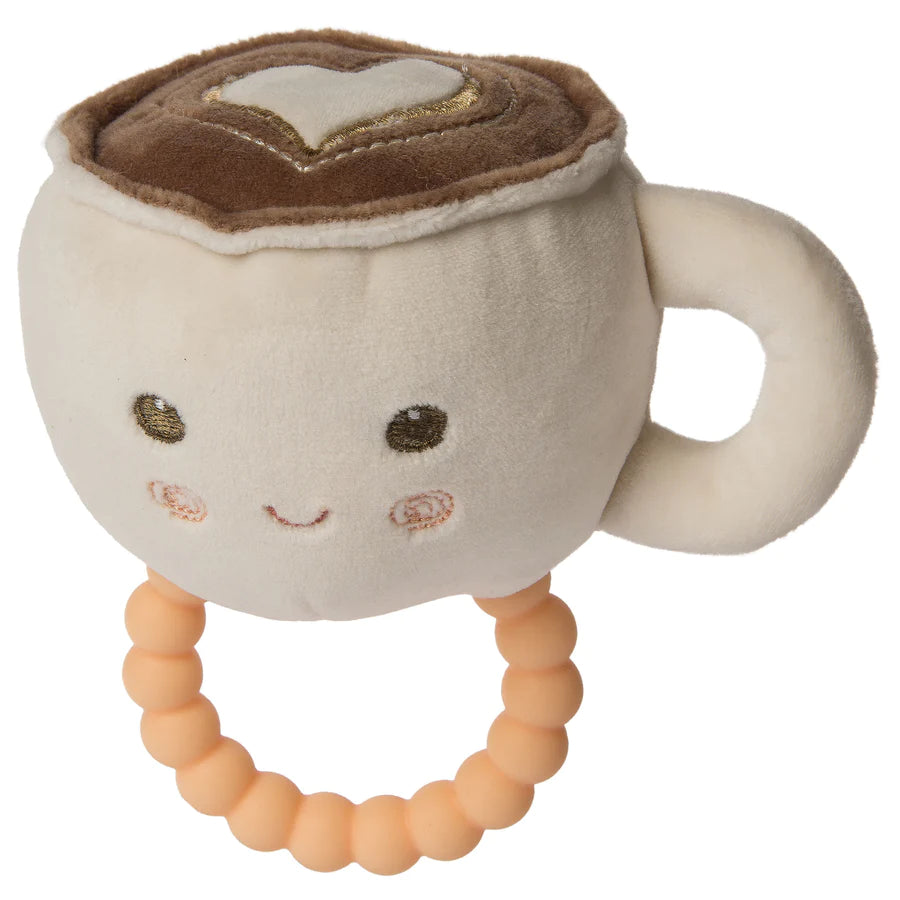 Sweet Soothie Teether Rattles Hot Latte 5"