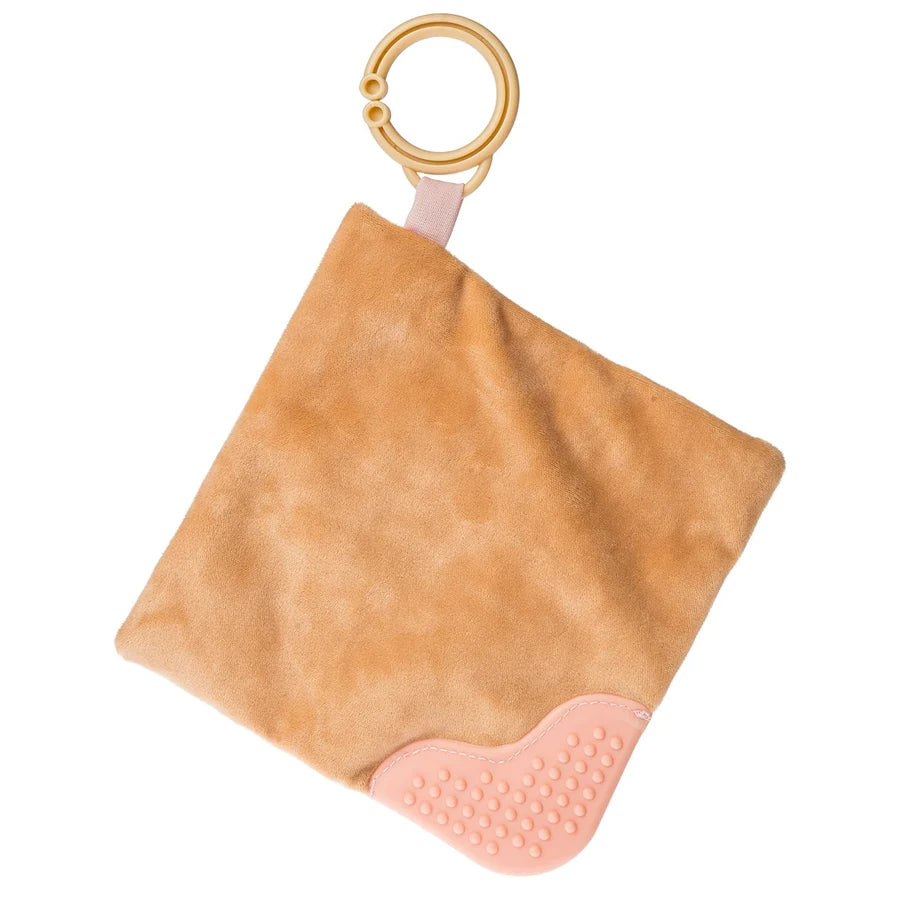 Sweet Soothie Crinkle Teether Latte 6"