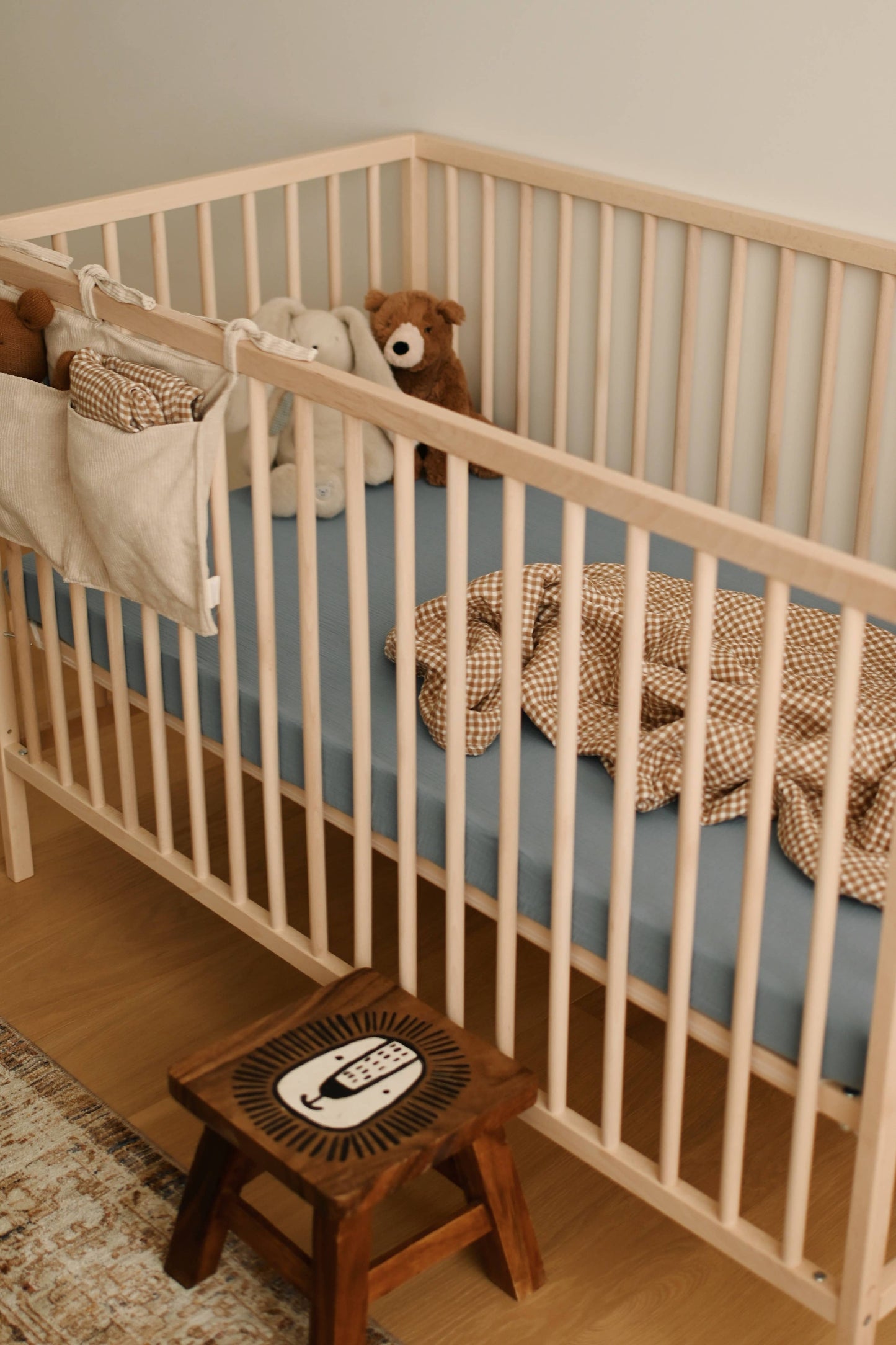 Quilted Blanket - Vichy brown