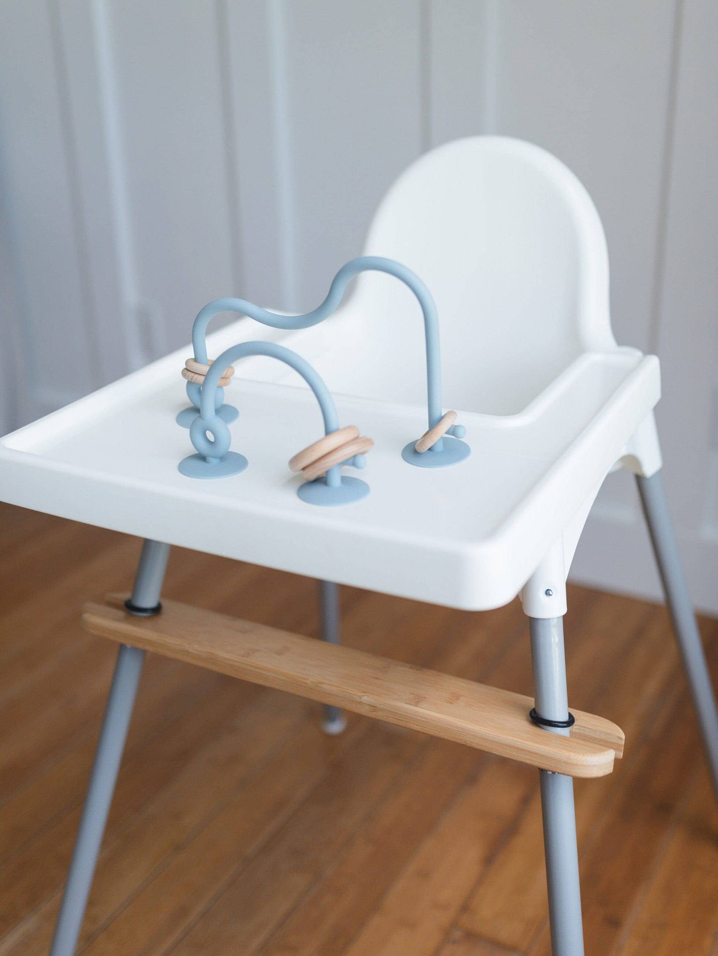 Silicone Highchair Toy: Dusty Rose