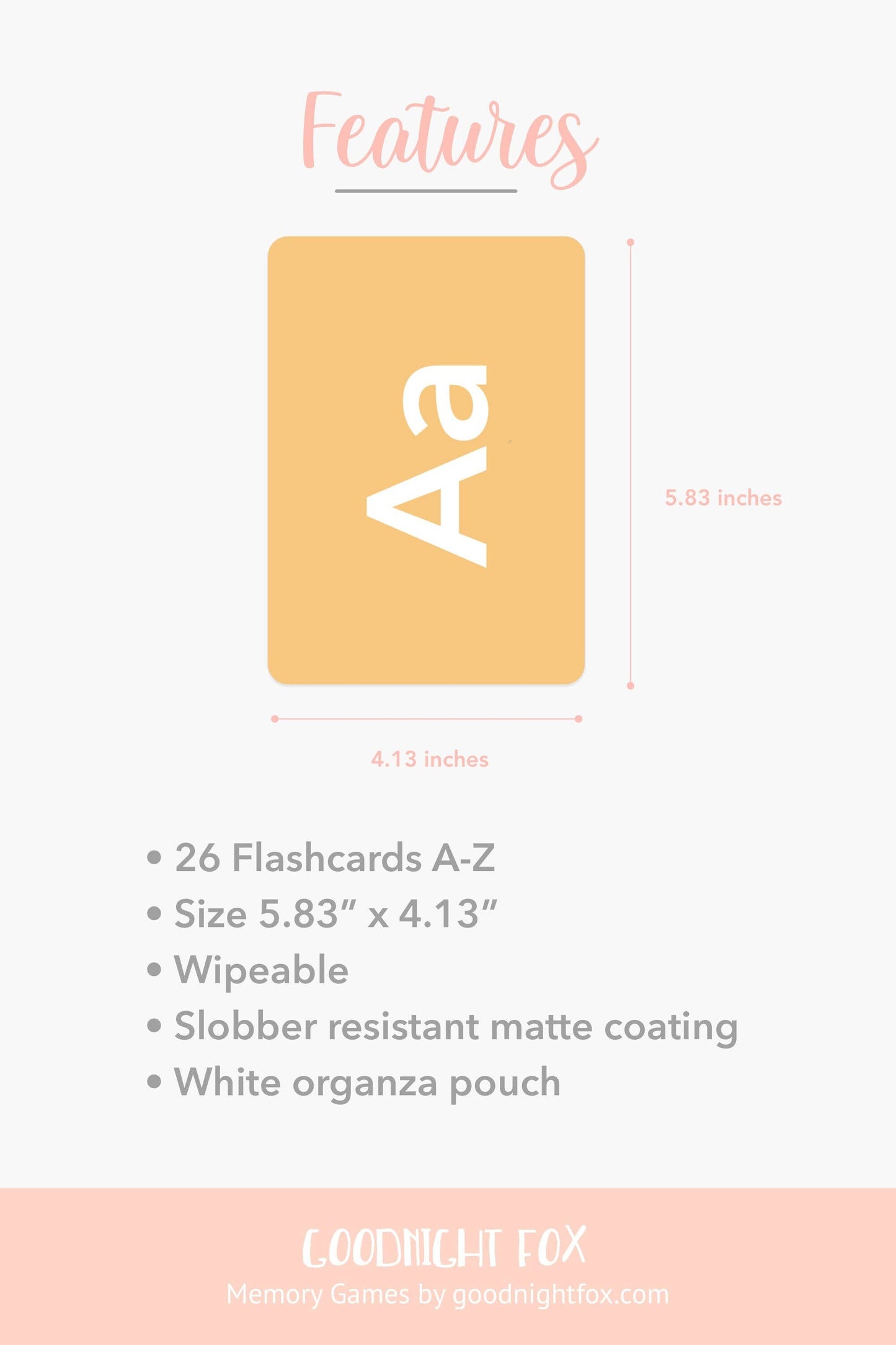 Letters Flash Cards