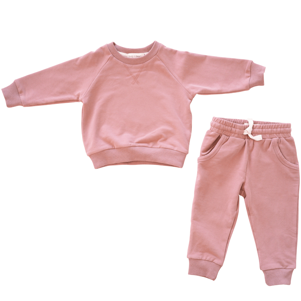 Sweatshirt + Jogger Matching Set | Brick: 18-24m