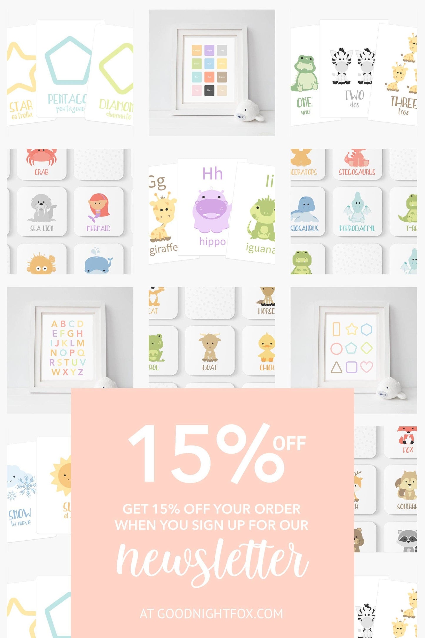 Letters Flash Cards