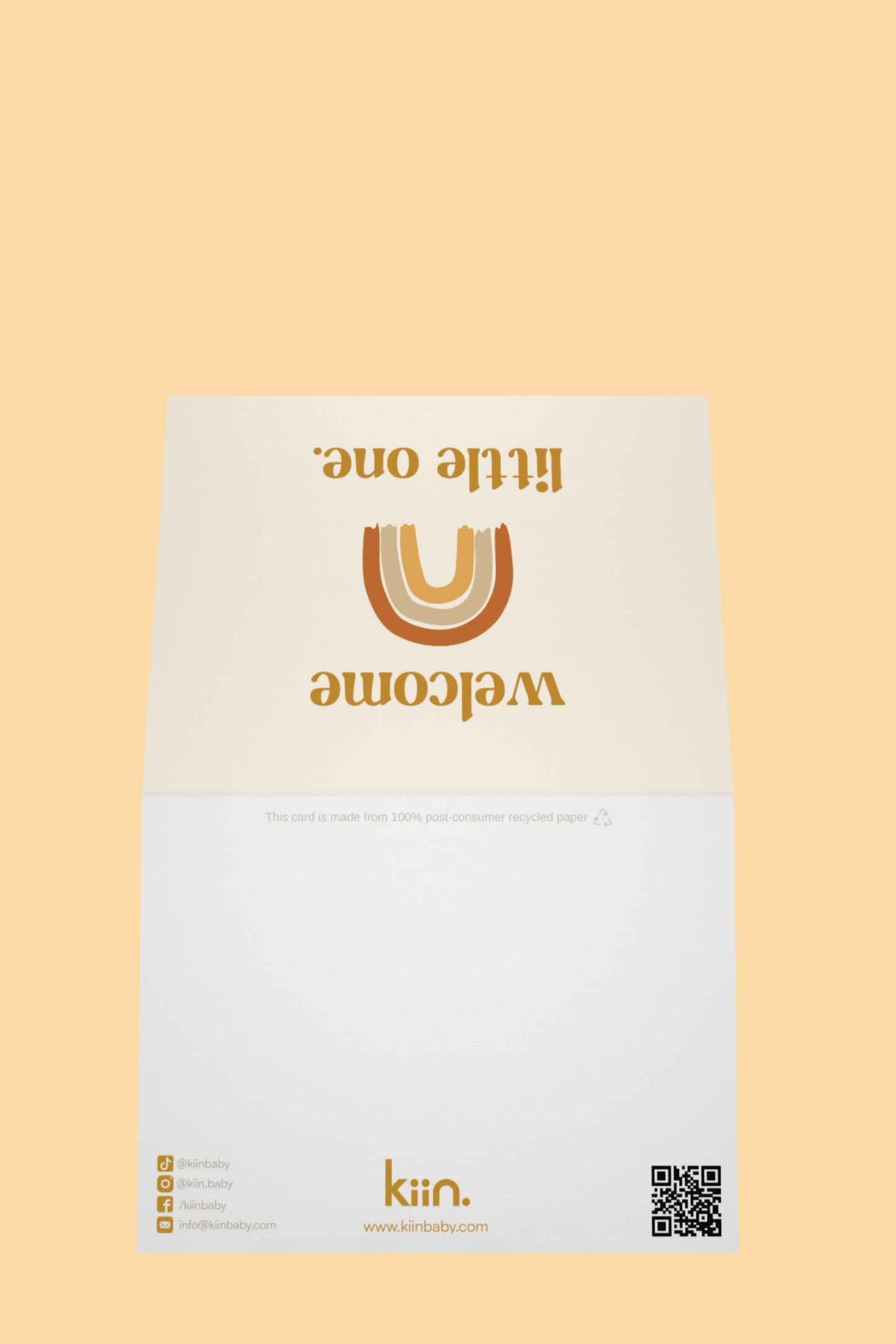Greeting Card: Welcome Little One