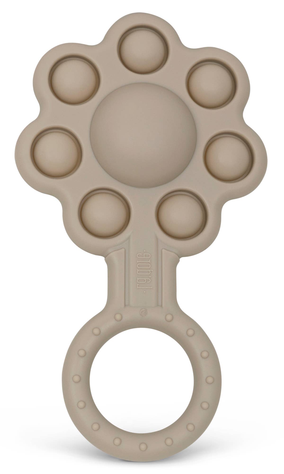 Pop-it Flower Rattle - Saddle