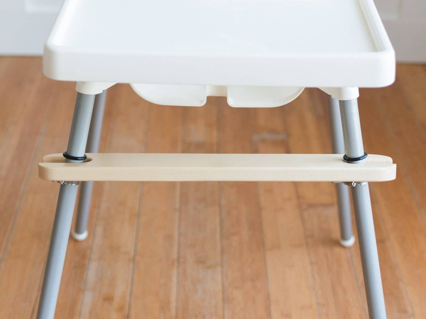 Maple IKEA Antilop Foot Rest - Wooden Highchair Footrest: Maple Footrest Only