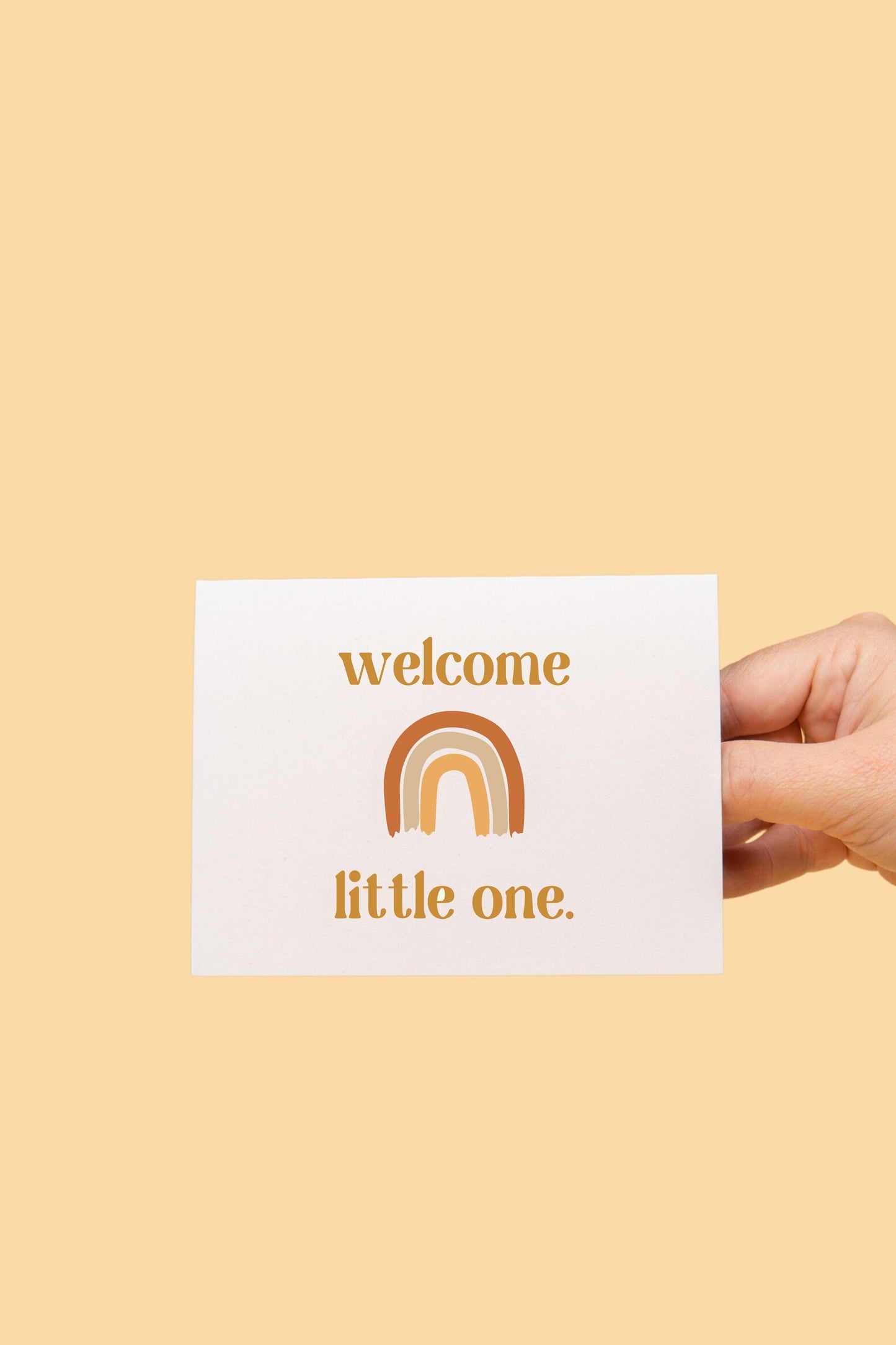 Greeting Card: Welcome Little One