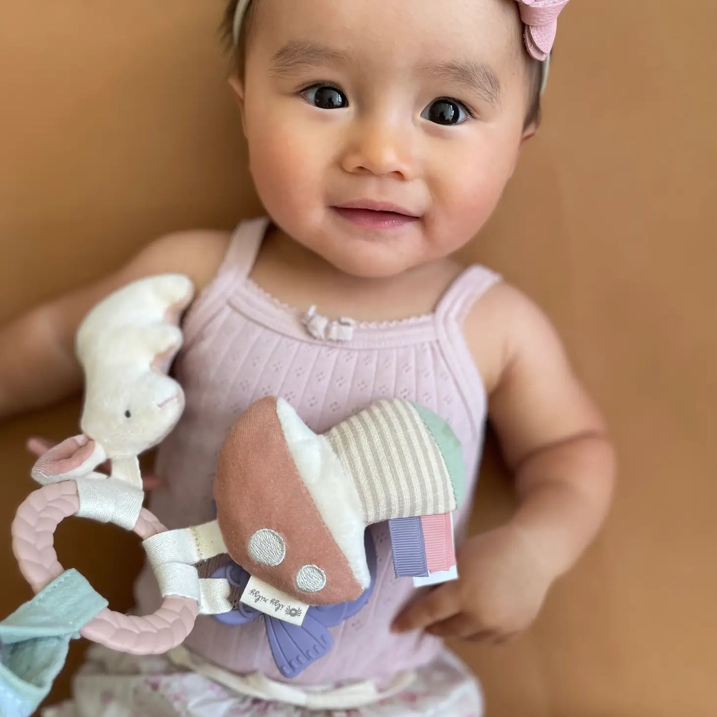 Bitzy Busy Ring™ Teething Activity Toy