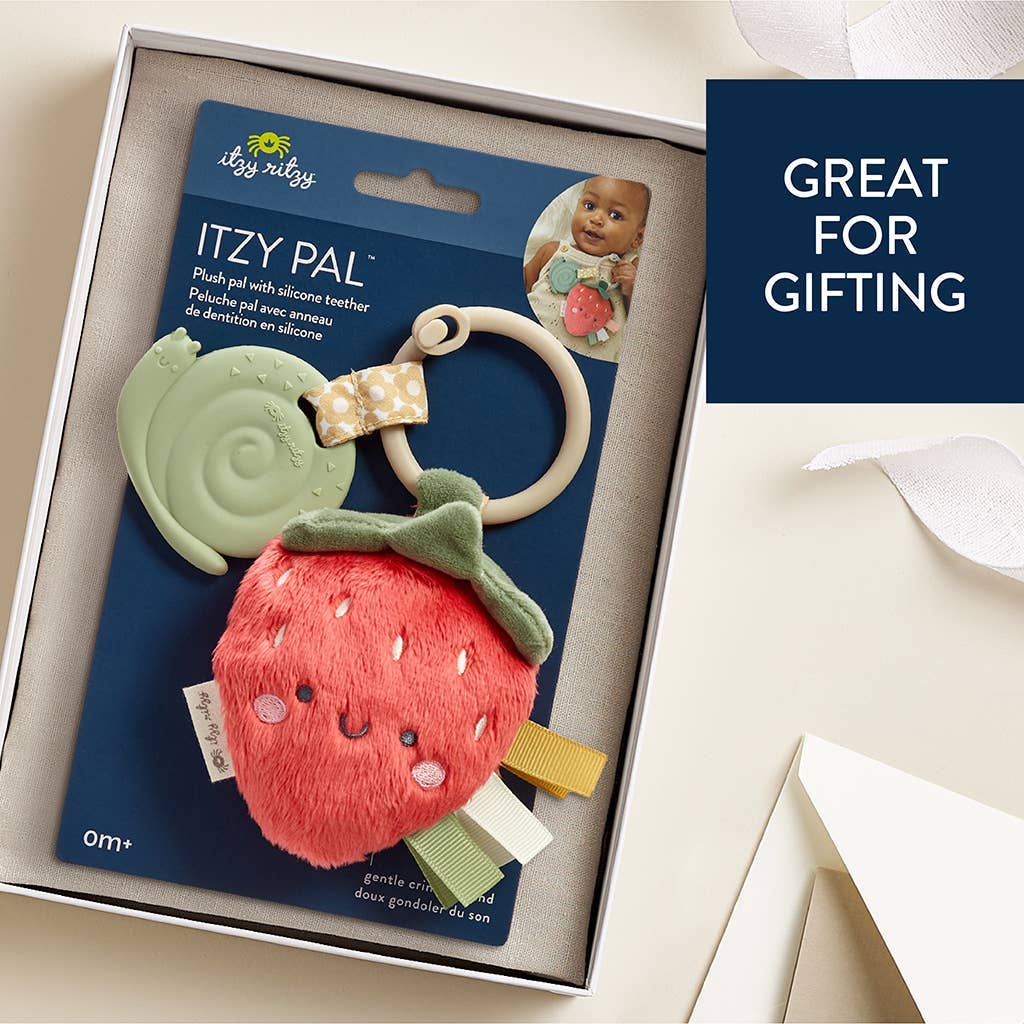 Itzy Pal™ Plush + Teether: Avocado