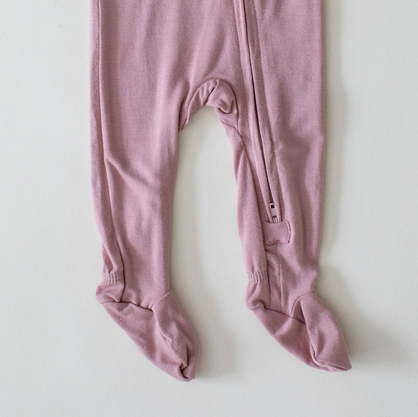 Bamboo Footed Sleeper | Petal Pink: 3-6 Months