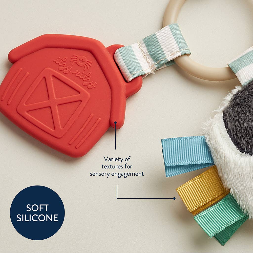 Itzy Pal™ Plush + Teether: Avocado