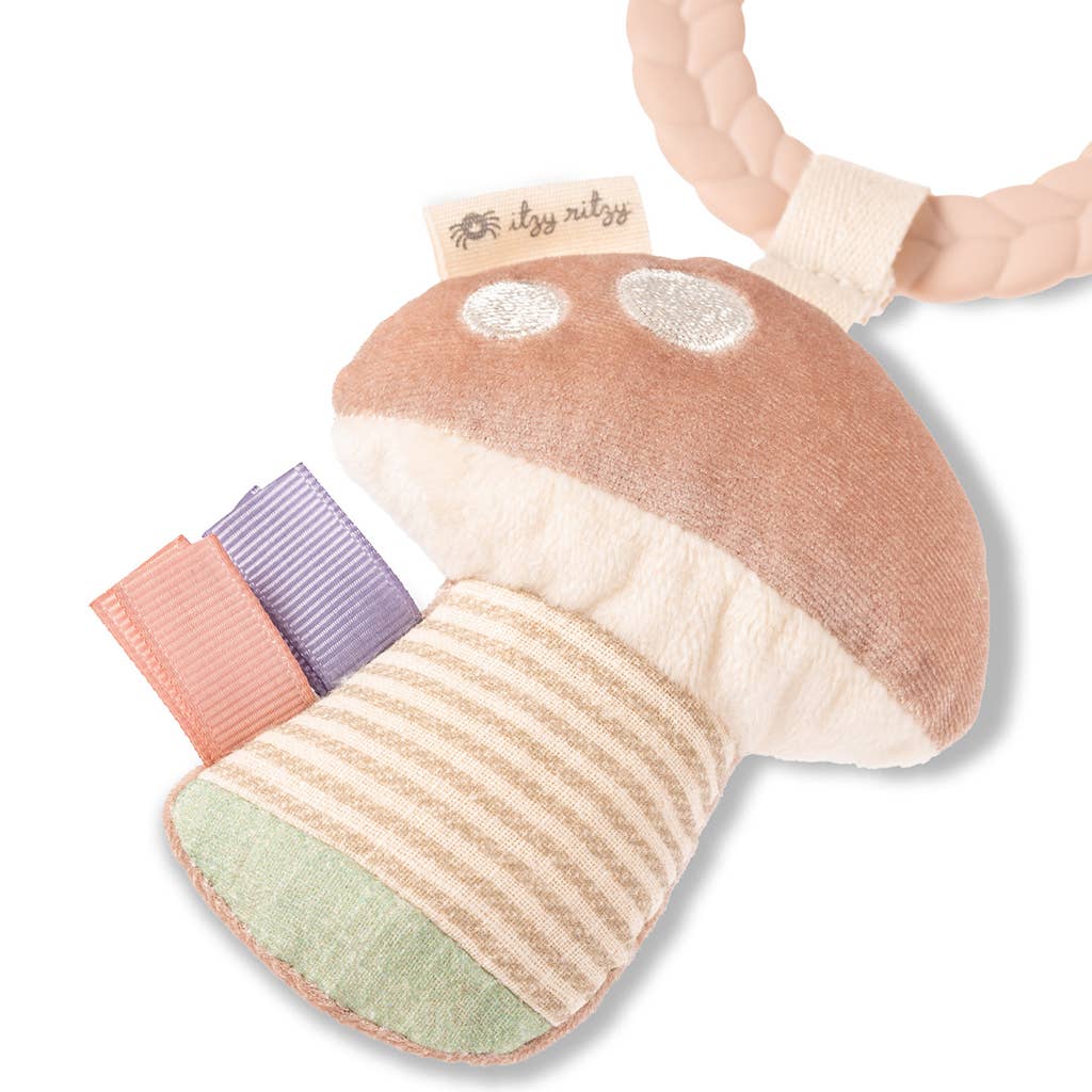 Bitzy Busy Ring™ Teething Activity Toy: Veggie