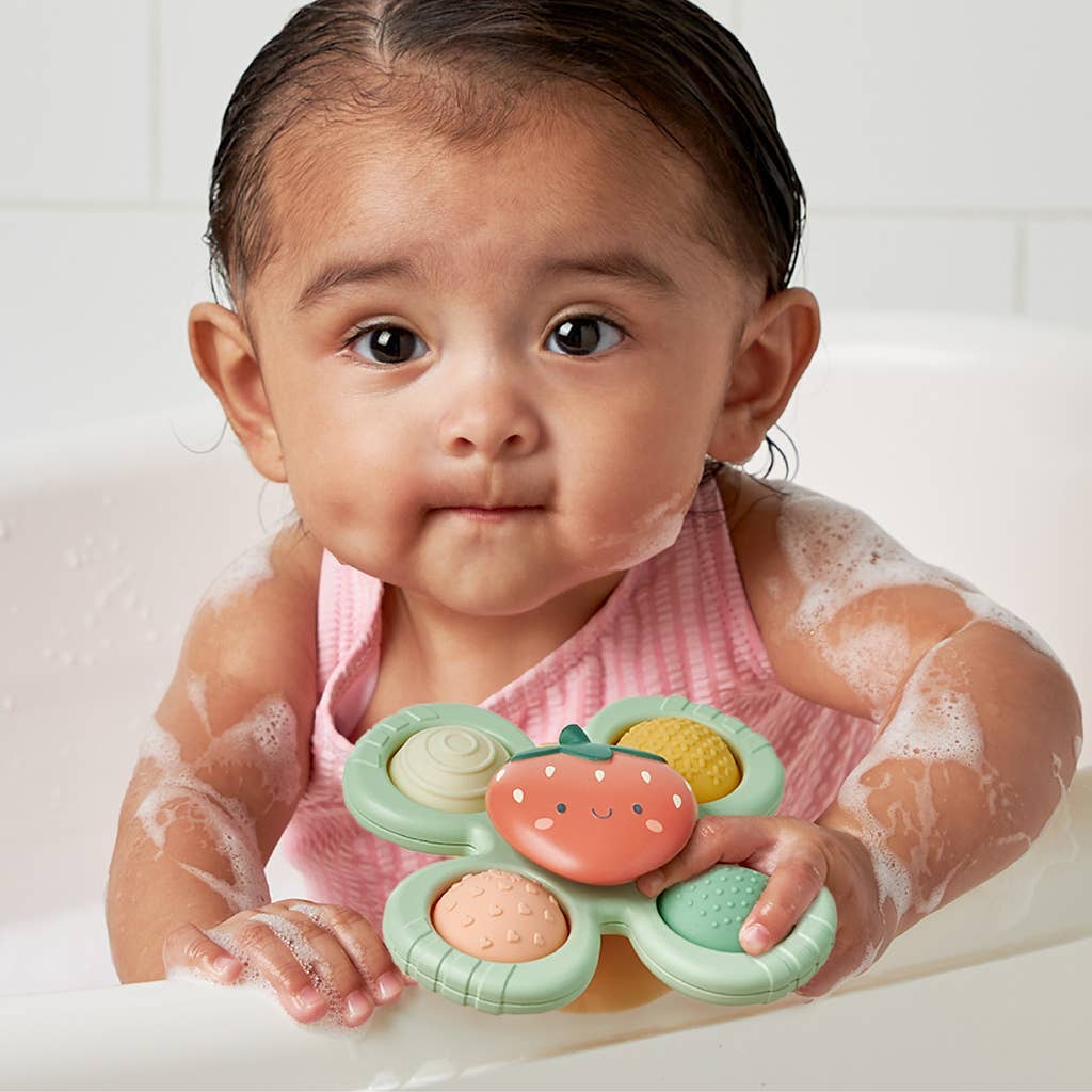 Itzy Pop & Whirl™ - Bath + Travel Toy: Smile