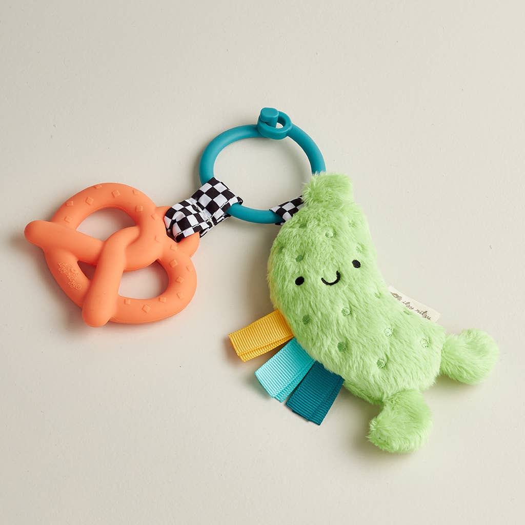 Itzy Pal™ Plush + Teether: Pickle