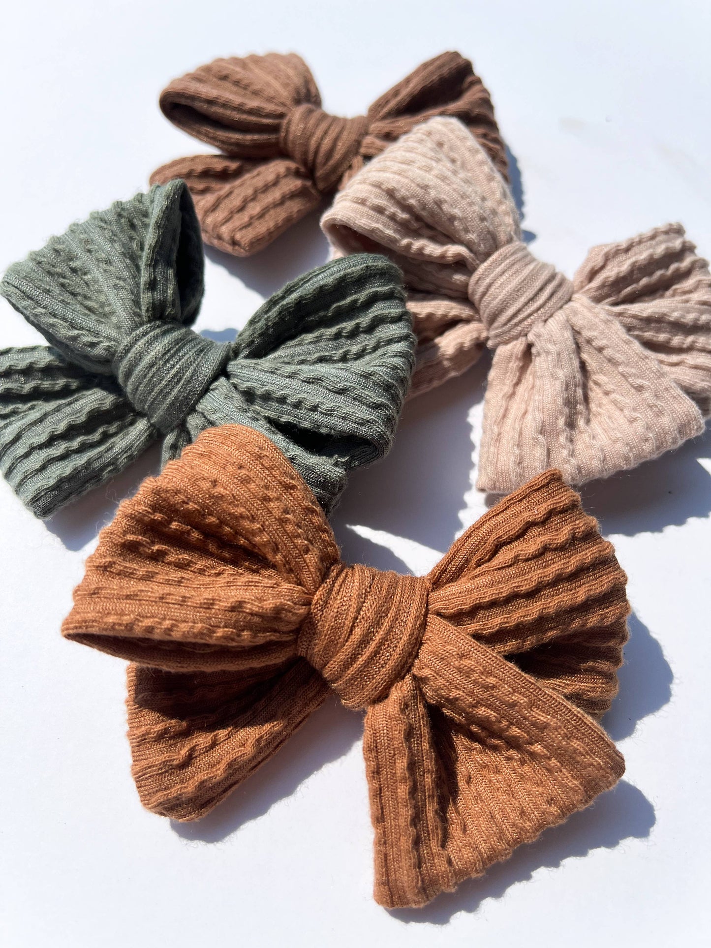 Baby Bow Headband - Willow: Sand