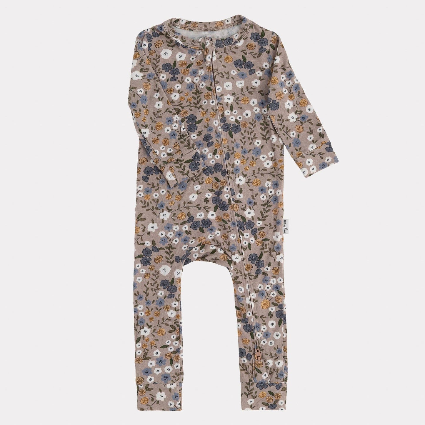 Bamboo Footless Sleepers | Blush Checks