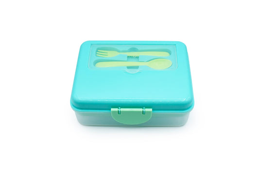 2 Tier Bento Box: Blue