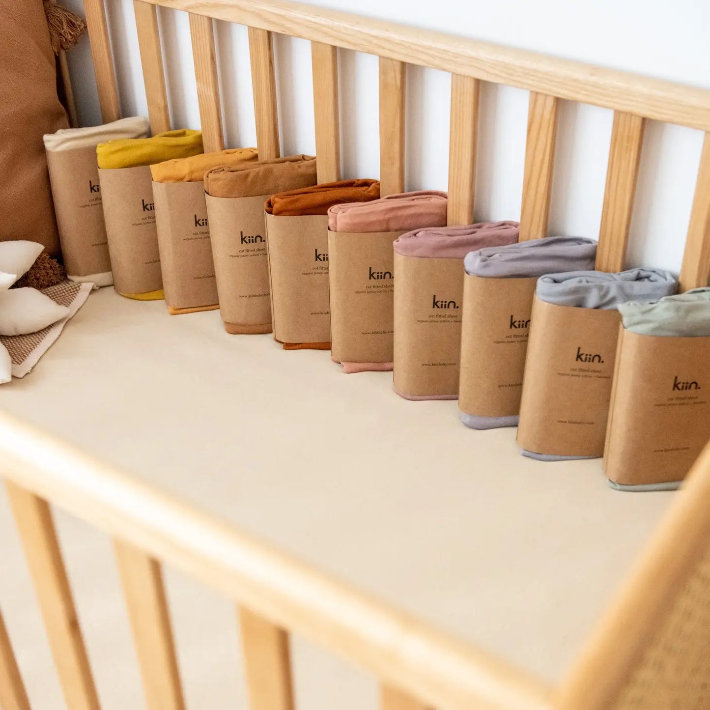 Bamboo Cotton Crib Sheets