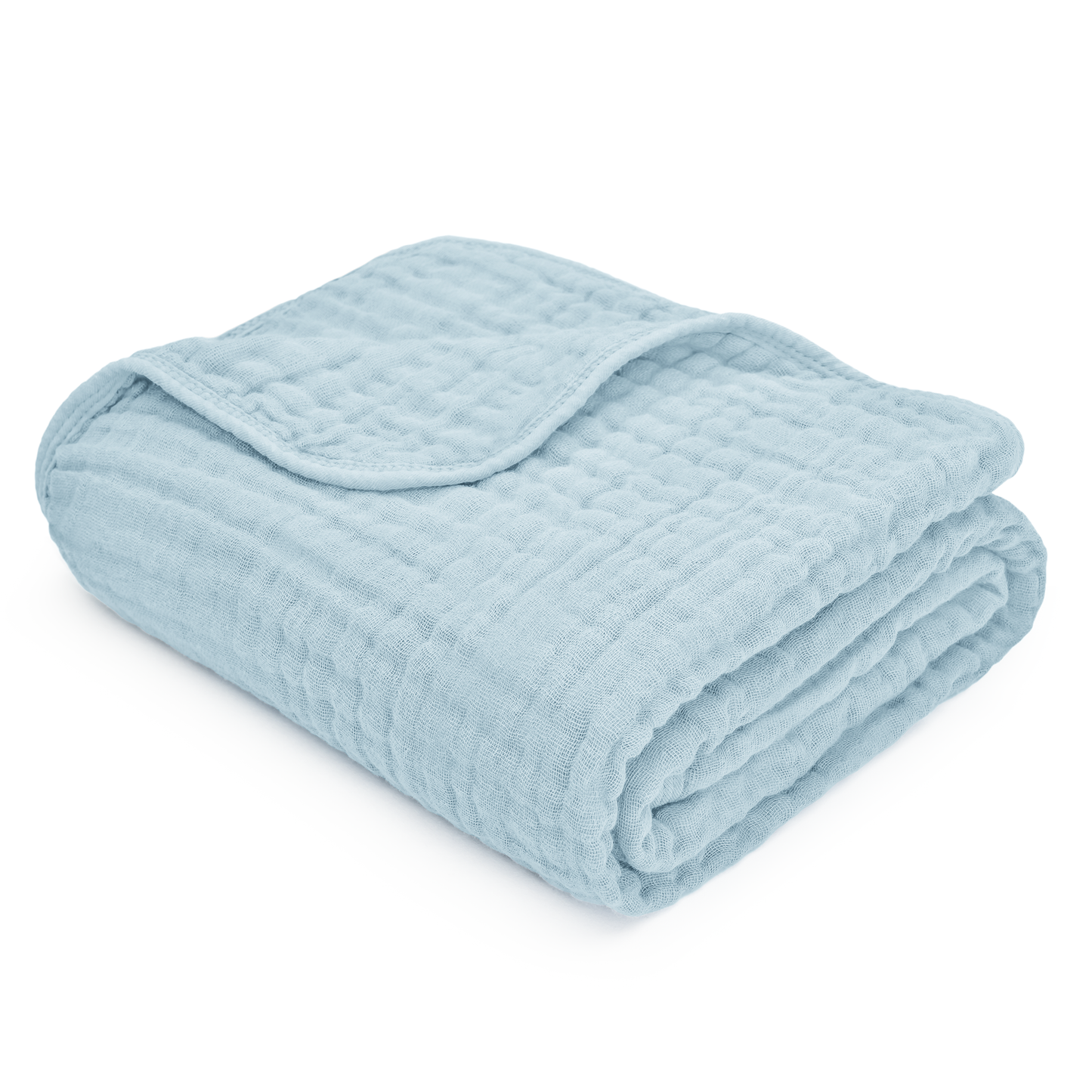 Baby Muslin Cotton Blankets by Comfy Cubs: Sage