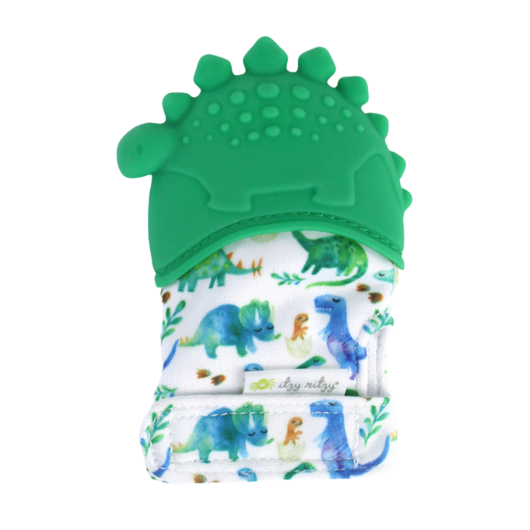 Itzy Mitt™ Silicone Teething Mitts: Bow