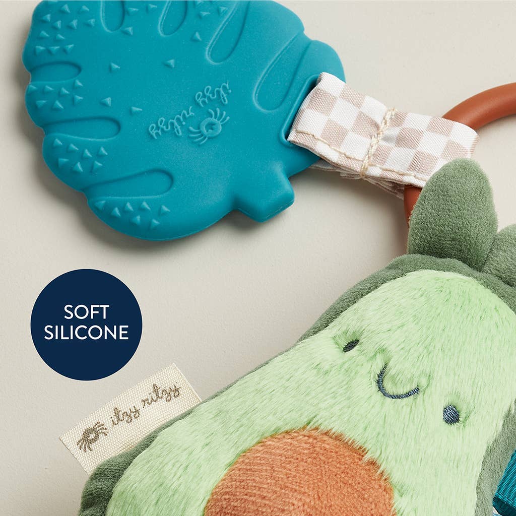Itzy Pal™ Plush + Teether: Pickle