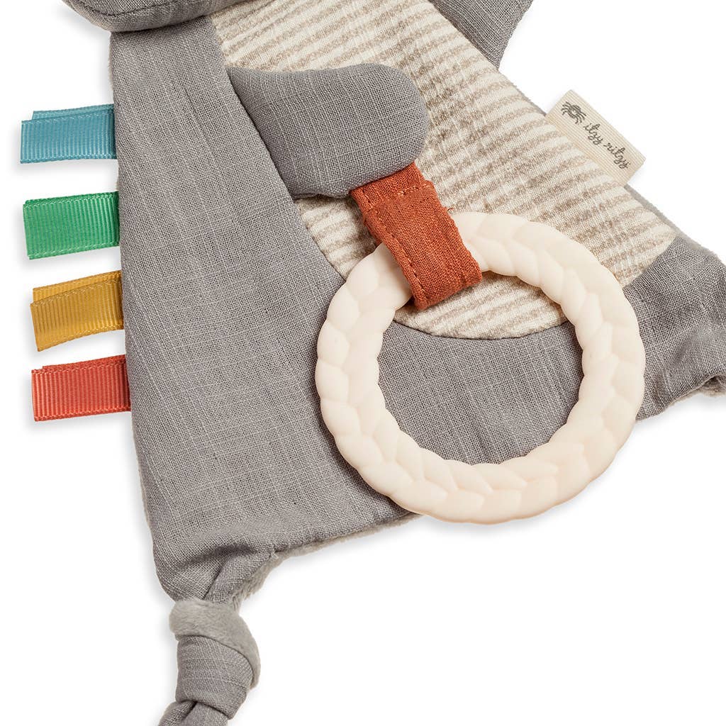Bitzy Crinkle™ Sensory Toy With Teether: Dino