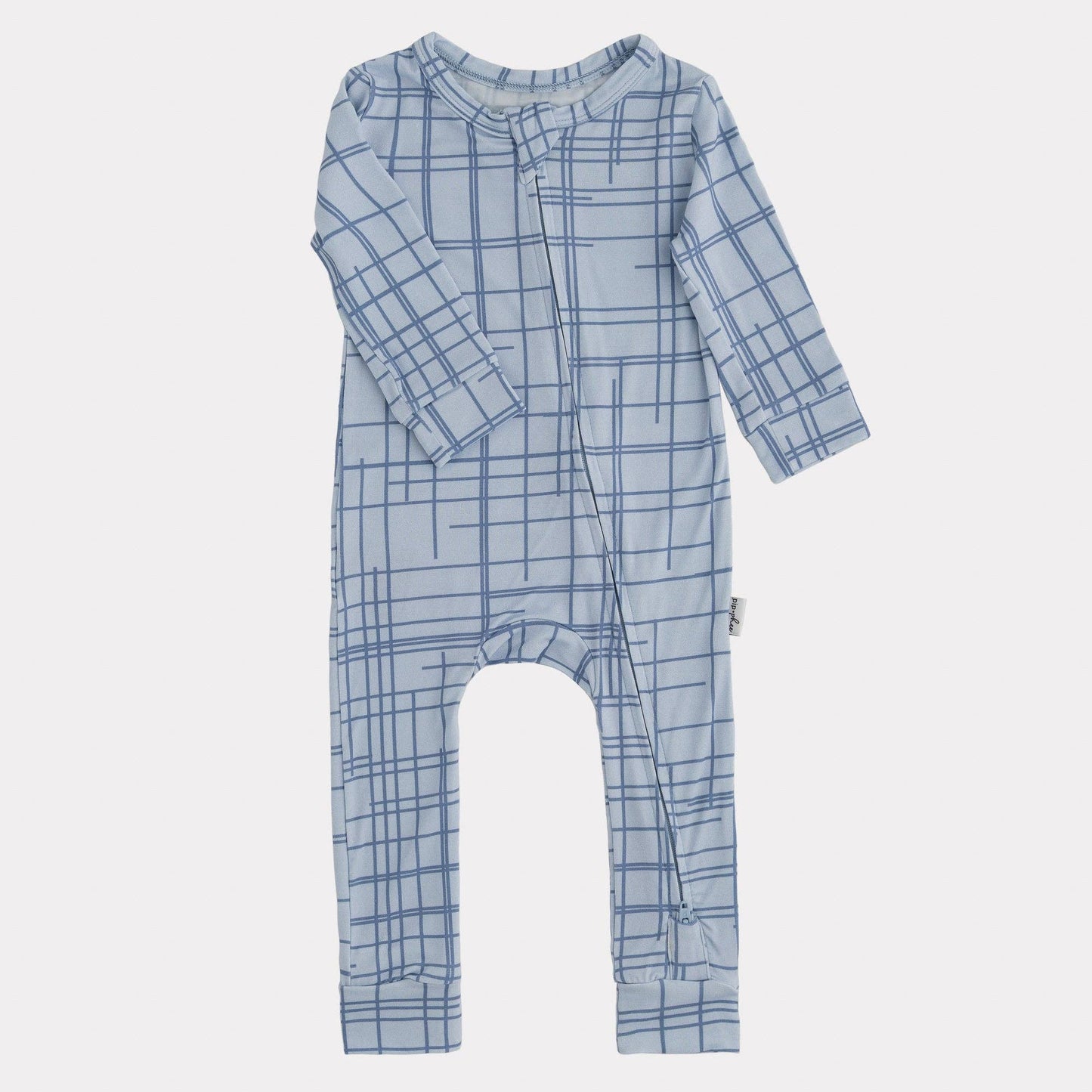Bamboo Footless Sleepers | Blush Checks
