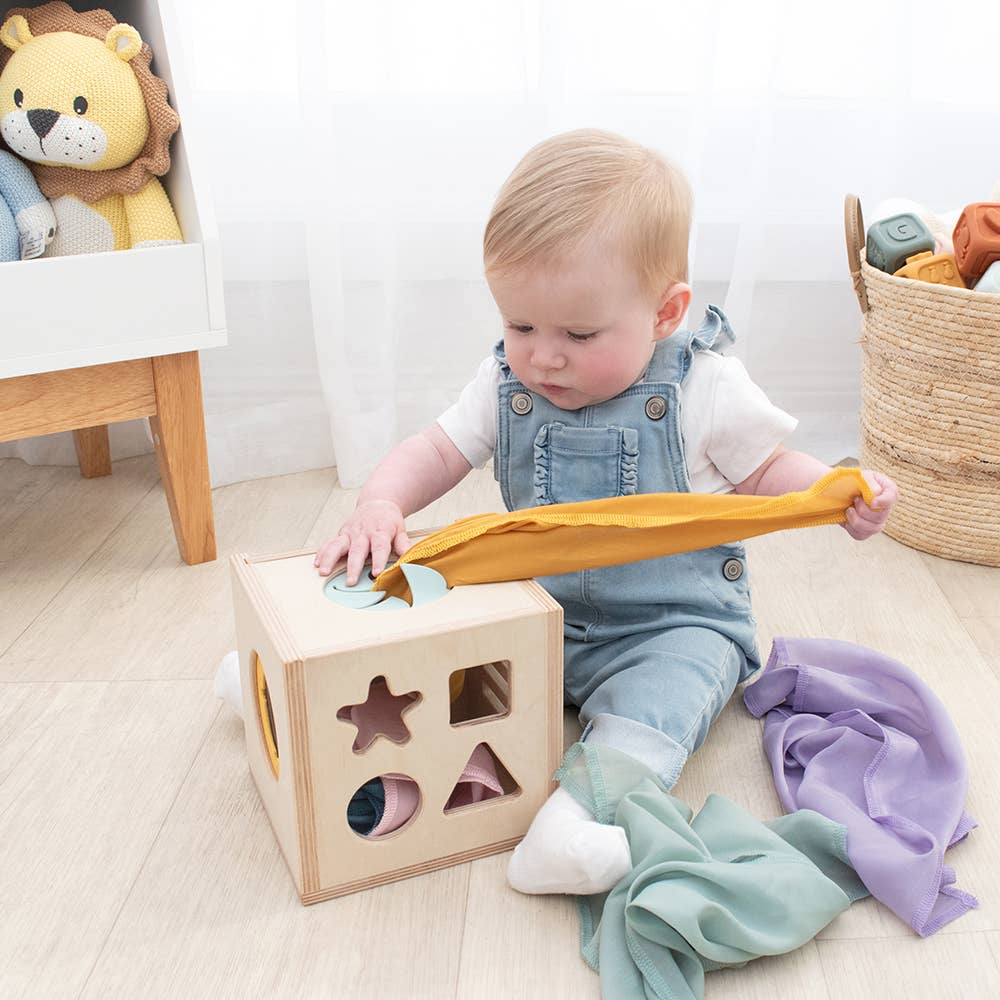 4-in-1 Sensory Learning Cube