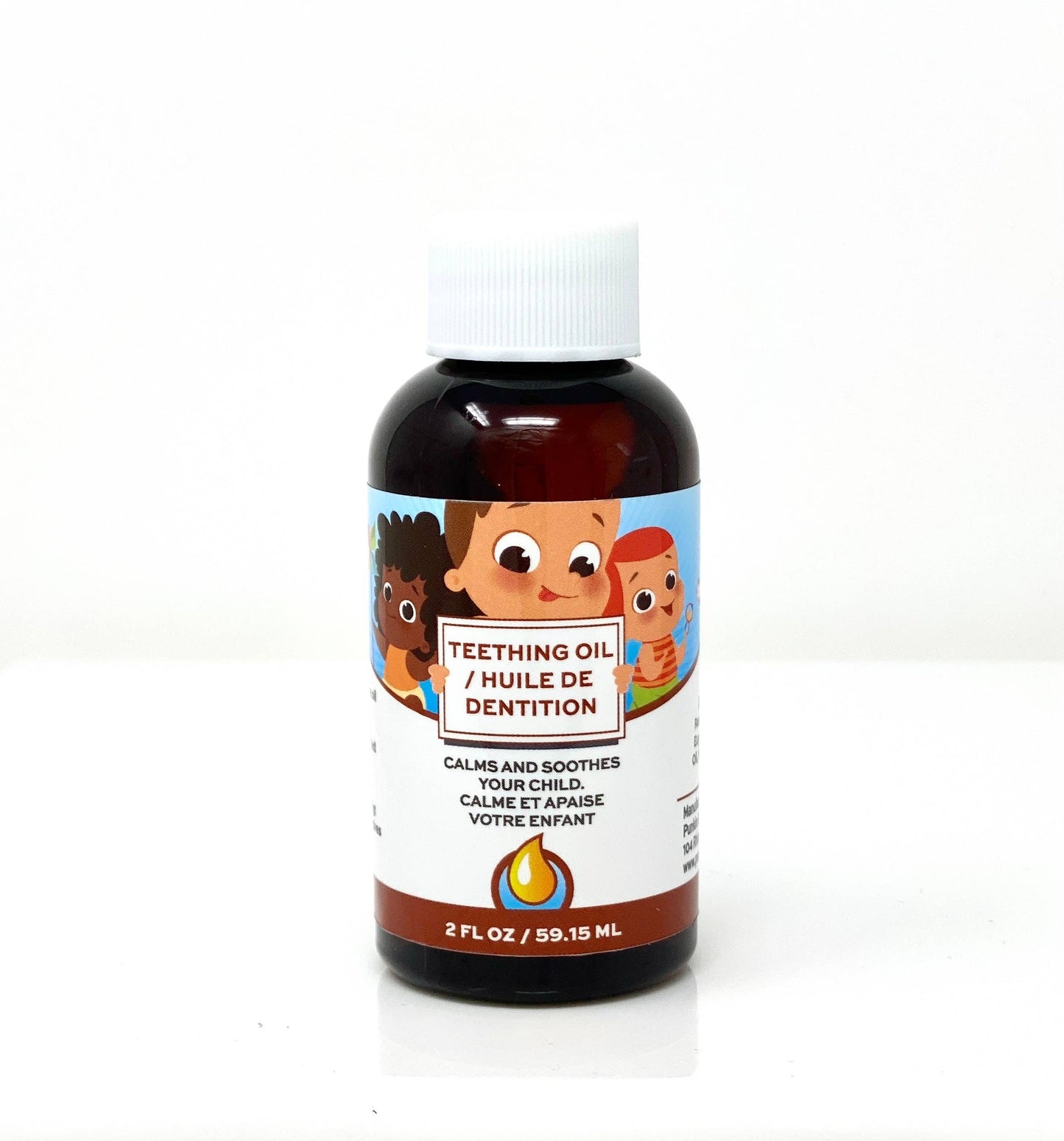 Punkin Butt Teething Oil: Plastic 1 oz